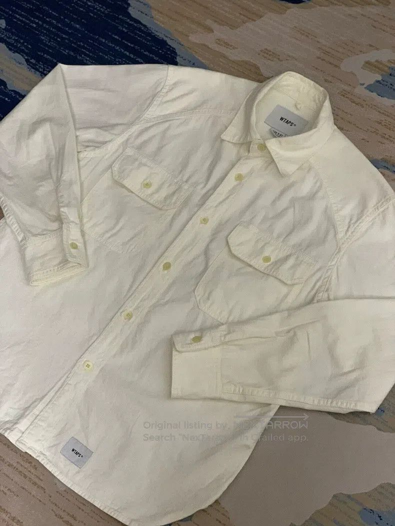 Wtaps Wtaps White shirt Size US S / EU 44-46 / 1 - 3 Thumbnail