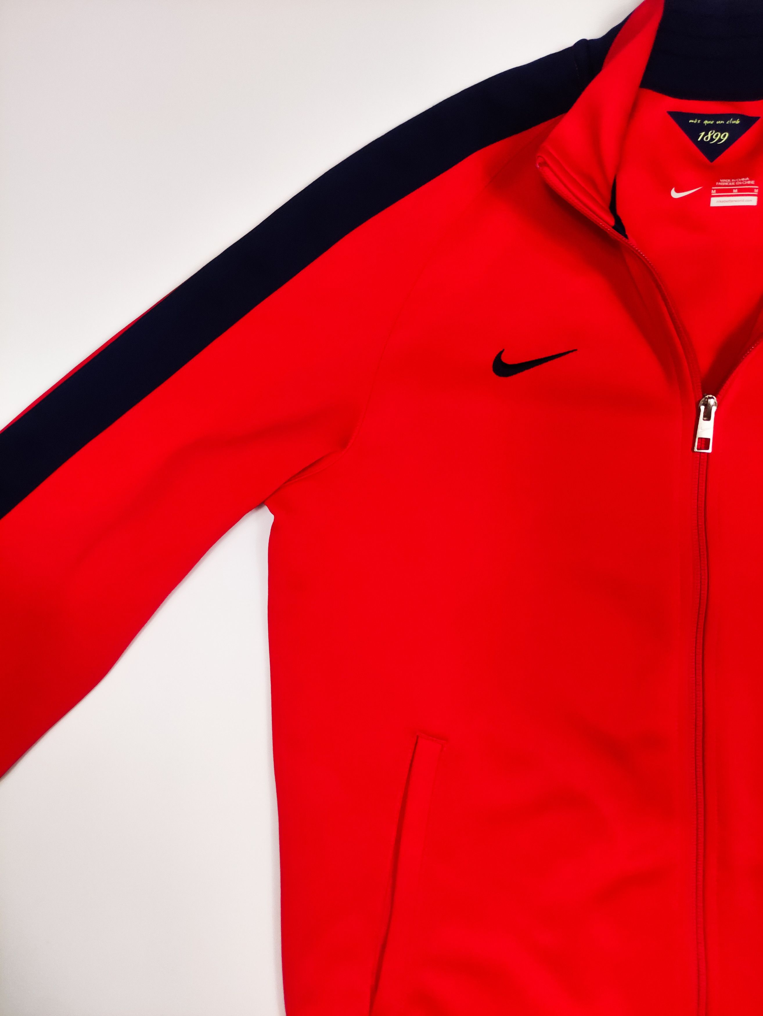 Nike FC Barcelona 2013 2014 Nike Track Jacket Tracking Tracksuit Size US M / EU 48-50 / 2 - 11 Thumbnail