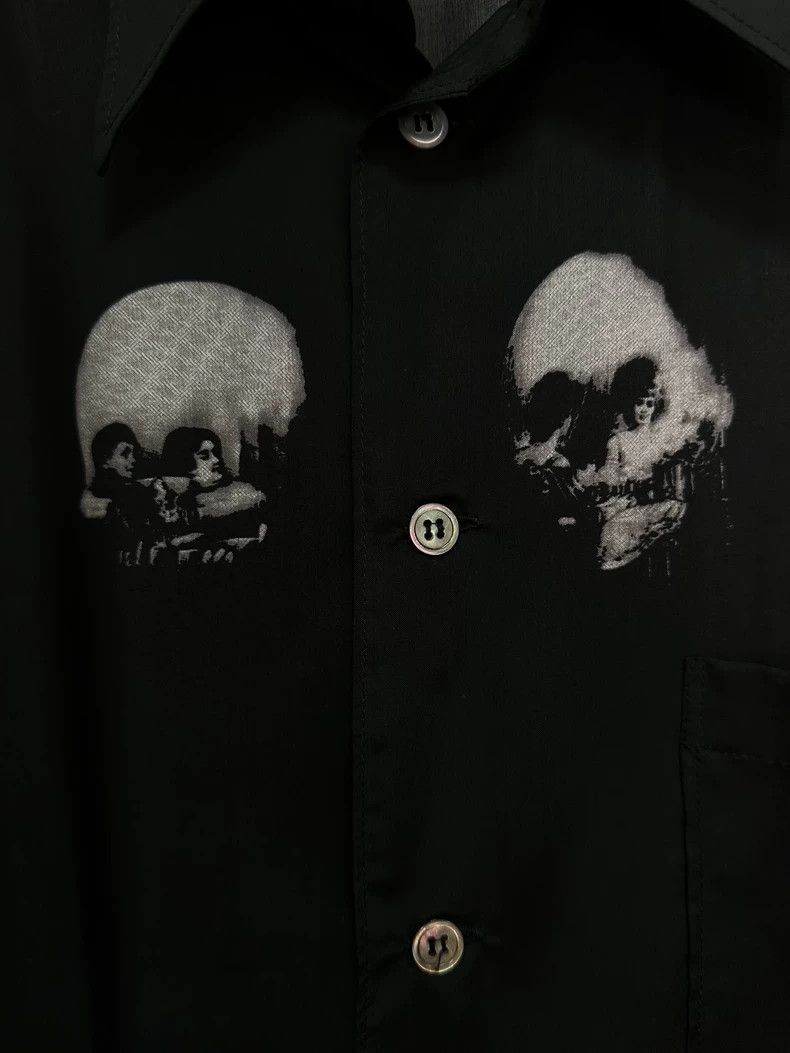 Yohji Yamamoto Yohji Yamamoto 94aw skeleton rayon shirt 2505-Nextarrow Size US M / EU 48-50 / 2 - 6 Thumbnail