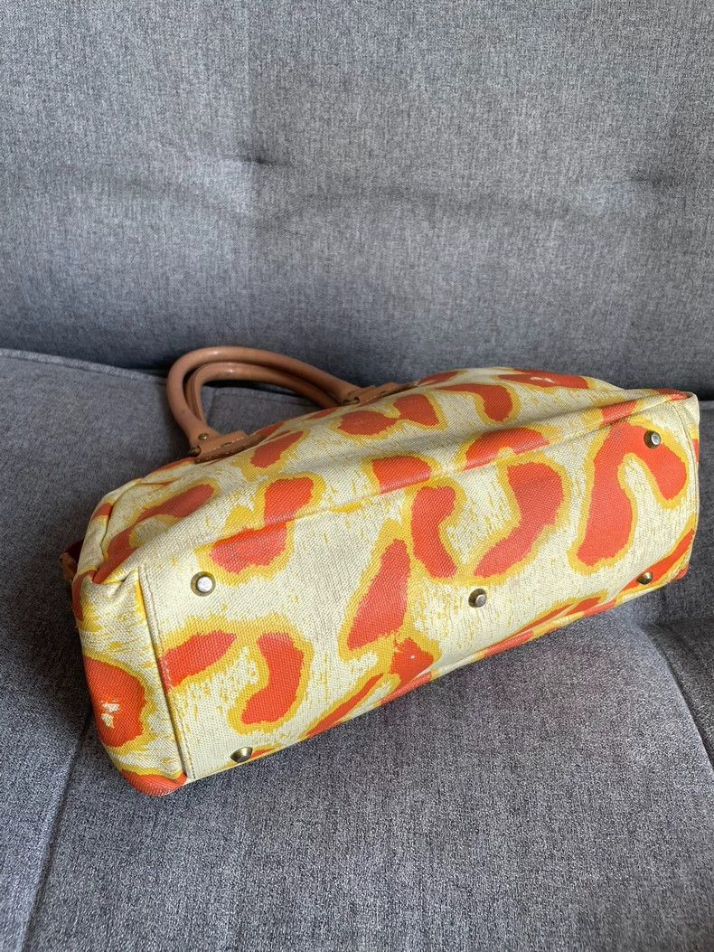 Vivienne Westwood Vivienne Westwood size os Yellow leopard print vintage larg Size ONE SIZE - 5 Thumbnail