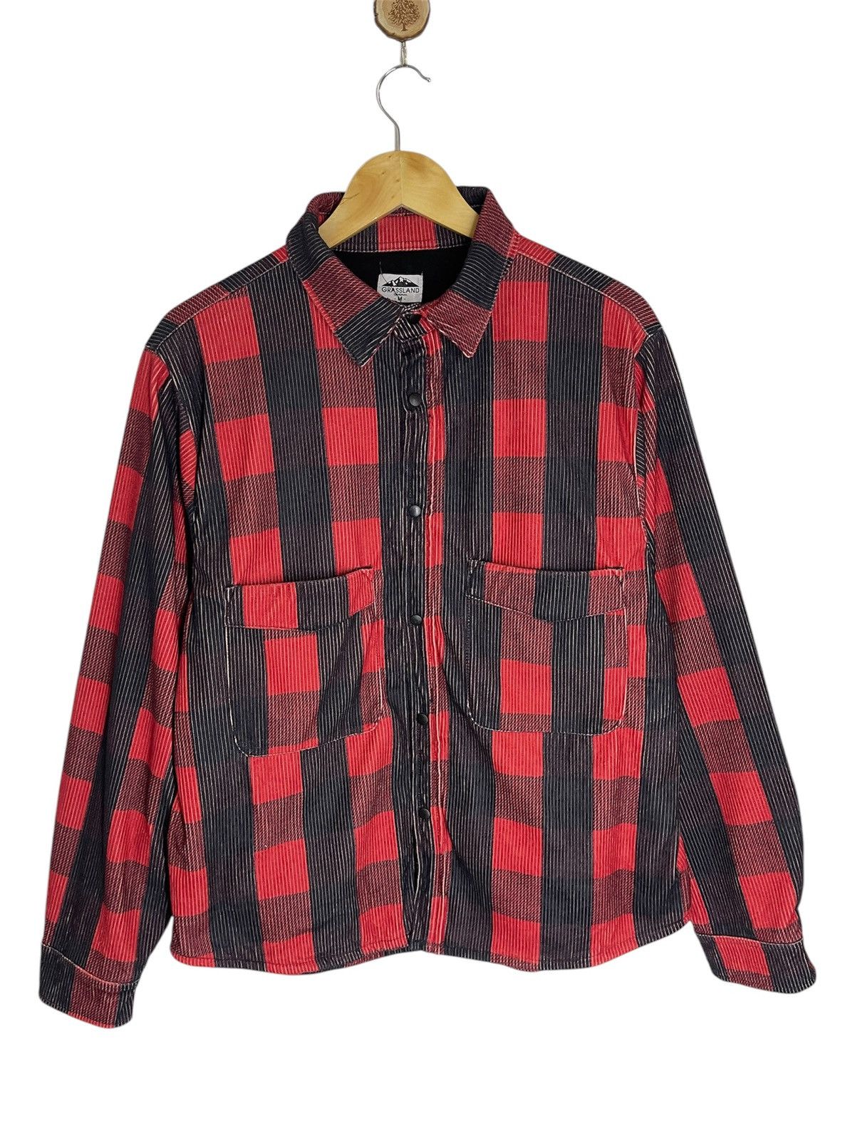 Japanese Brand JAPANESE STREETWEAR TARTAN JACKET GRASSLAND Size US M / EU 48-50 / 2 - 1 Thumbnail