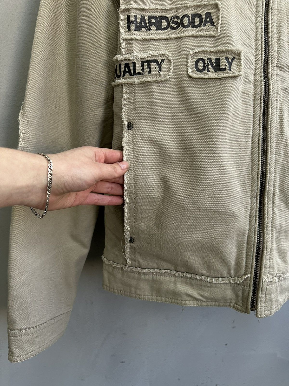 14th Addiction Vintage Diesel Cropped Diesel Denim Jacket y2k Distressed Size US M / EU 48-50 / 2 - 4 Thumbnail