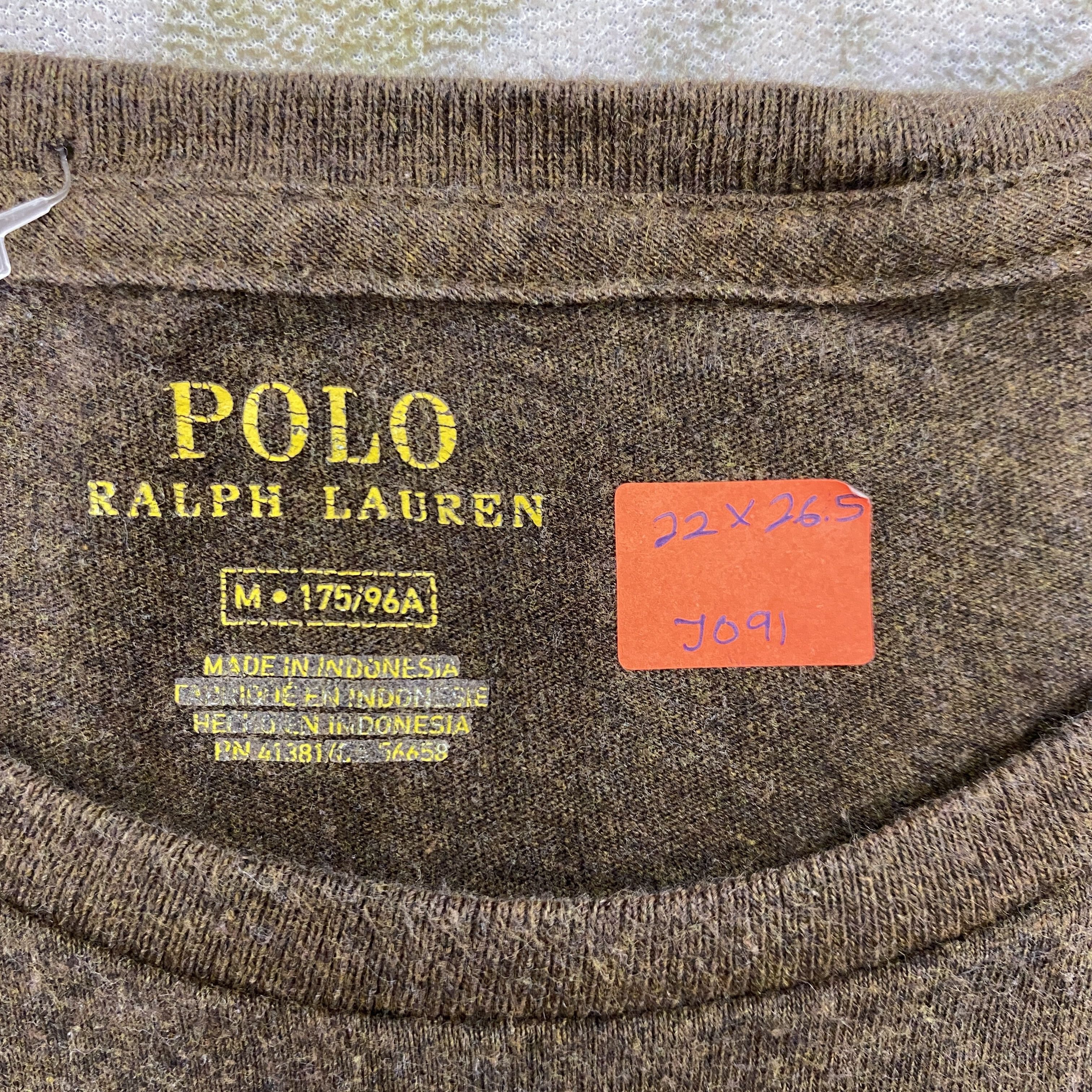 Polo Ralph Lauren Polo Ralph Lauren Men's Crewneck Tshirt - J091 Size US L / EU 52-54 / 3 - 5 Thumbnail