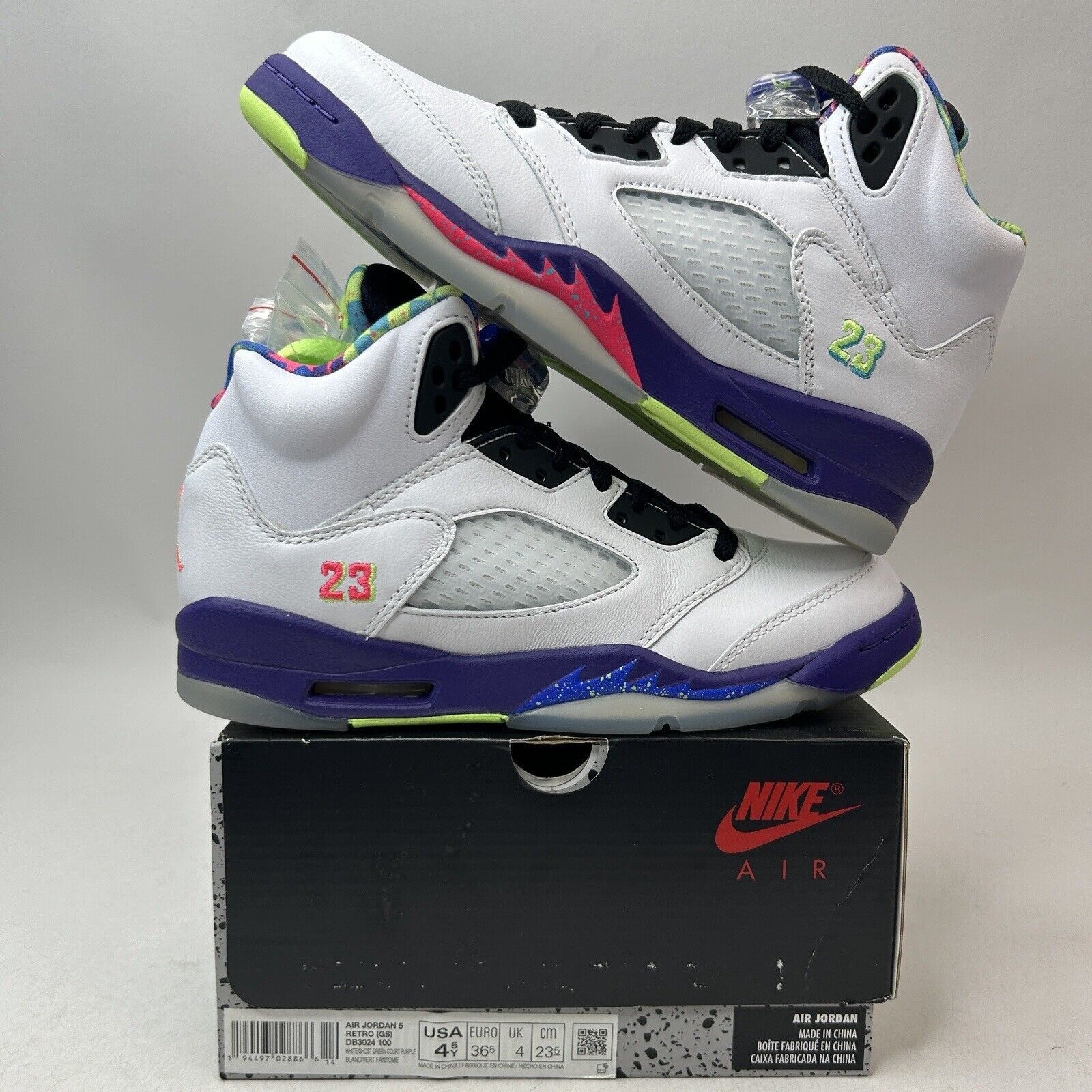 Nike Nike Air Jordan 5 Retro GS "Alternate Bel-Air" 2023 Size US 6 / IT 36 - 1 Thumbnail