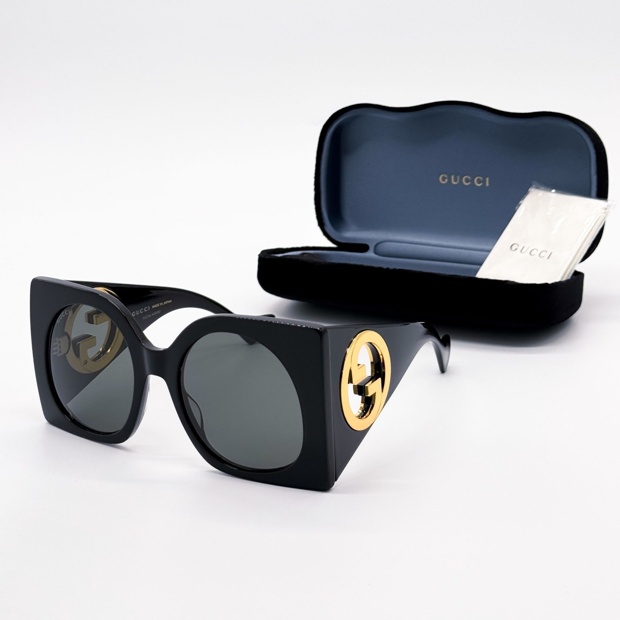 Gucci NEW GUCCI GG1254S 001 SUNGLASSES WOMEN BLACK EYEWEAR Size ONE SIZE - 2 Thumbnail