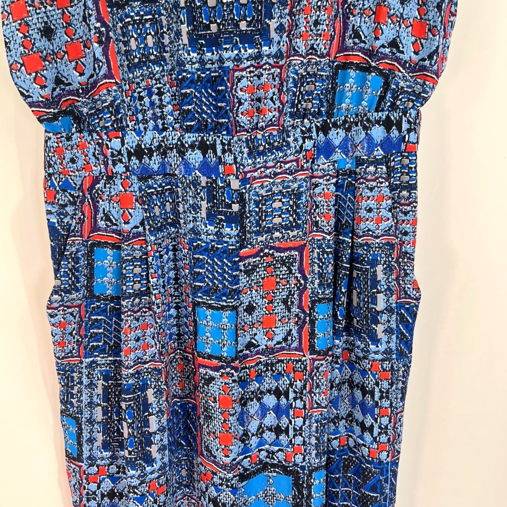 Vintage VINTAGE Kut From The Kloth Jumpsuit Women Sleeveless Size 8 Blue Open Back 100% Cotton Wide-Leg Size 30" / US 8 / IT 44 - 3 Thumbnail