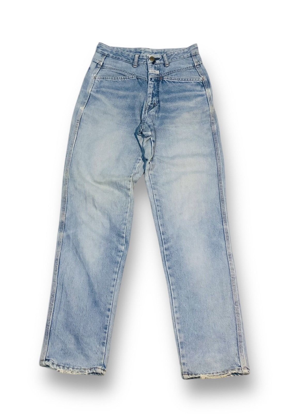 Japanese Brand Ever Blue Jeans (10) Size US 27 - 1 Thumbnail