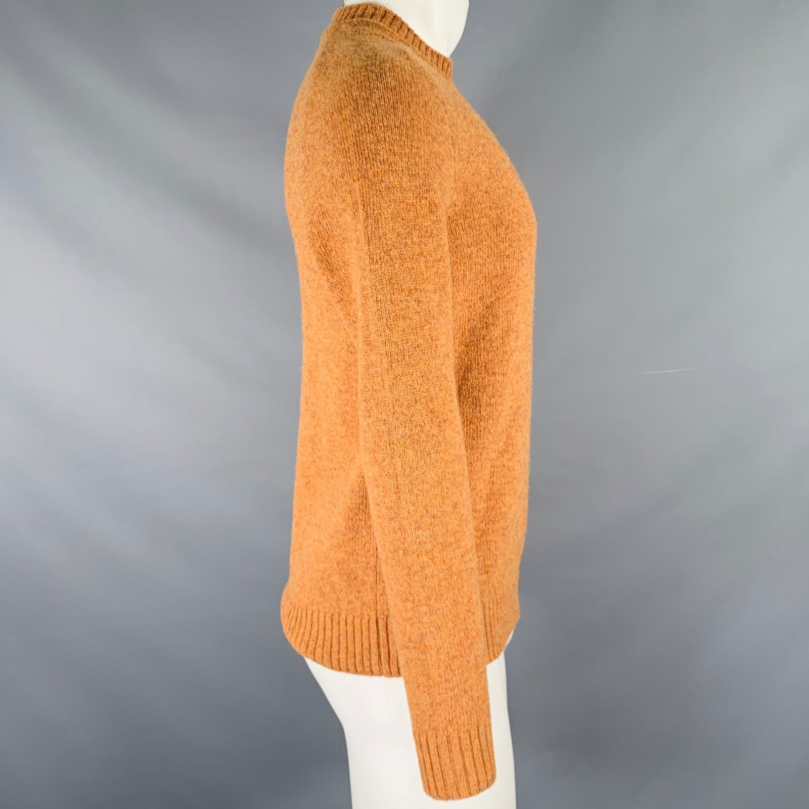 Other MR. PORTER Size XS Orange Camel Wool Crew Neck Sweater Size US XS / EU 42 / 0 - 3 Thumbnail