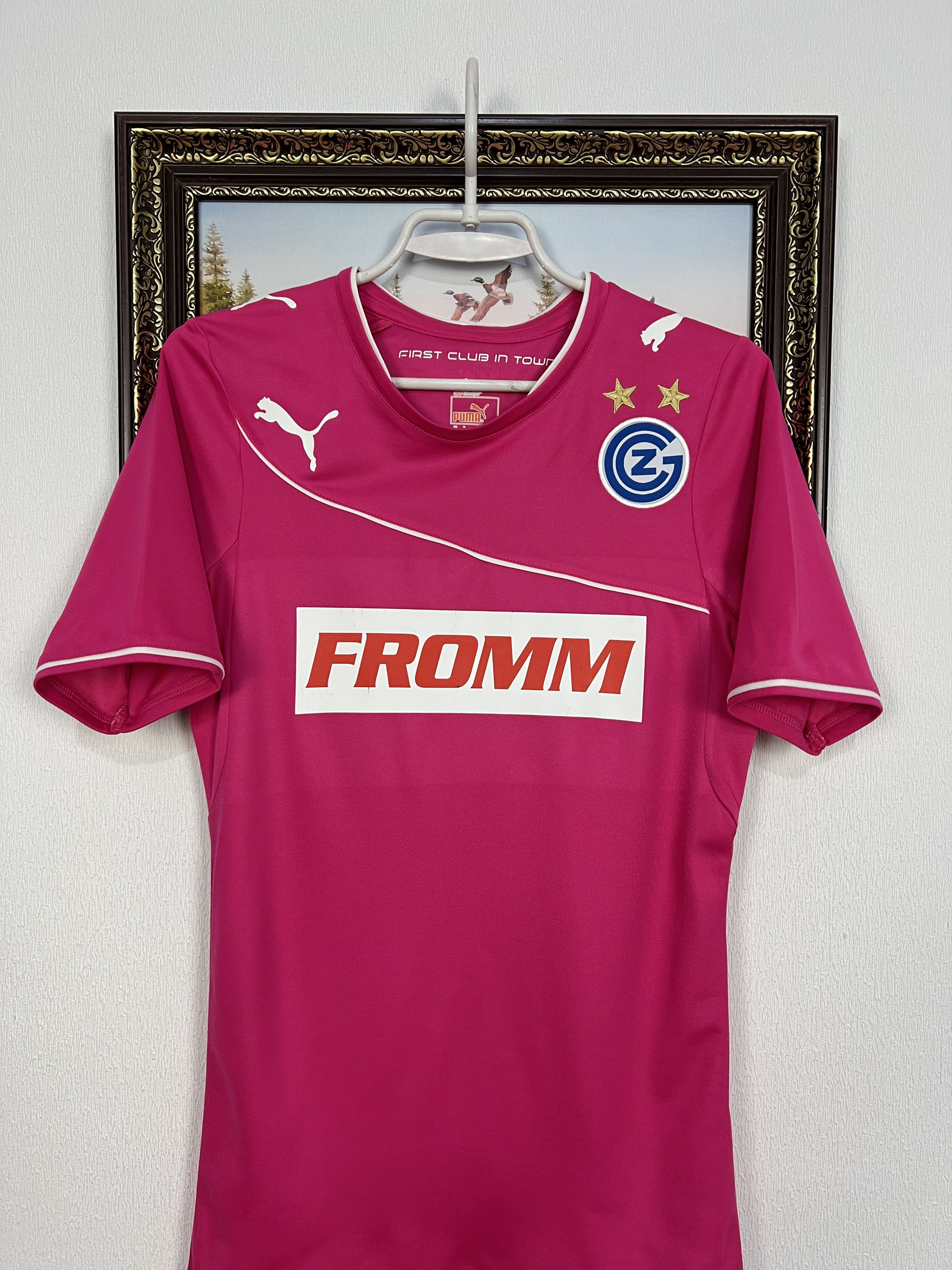 Puma Grasshoppers Away football shirt 2013 Soccer #5 Lang Puma Size US S / EU 44-46 / 1 - 2 Thumbnail