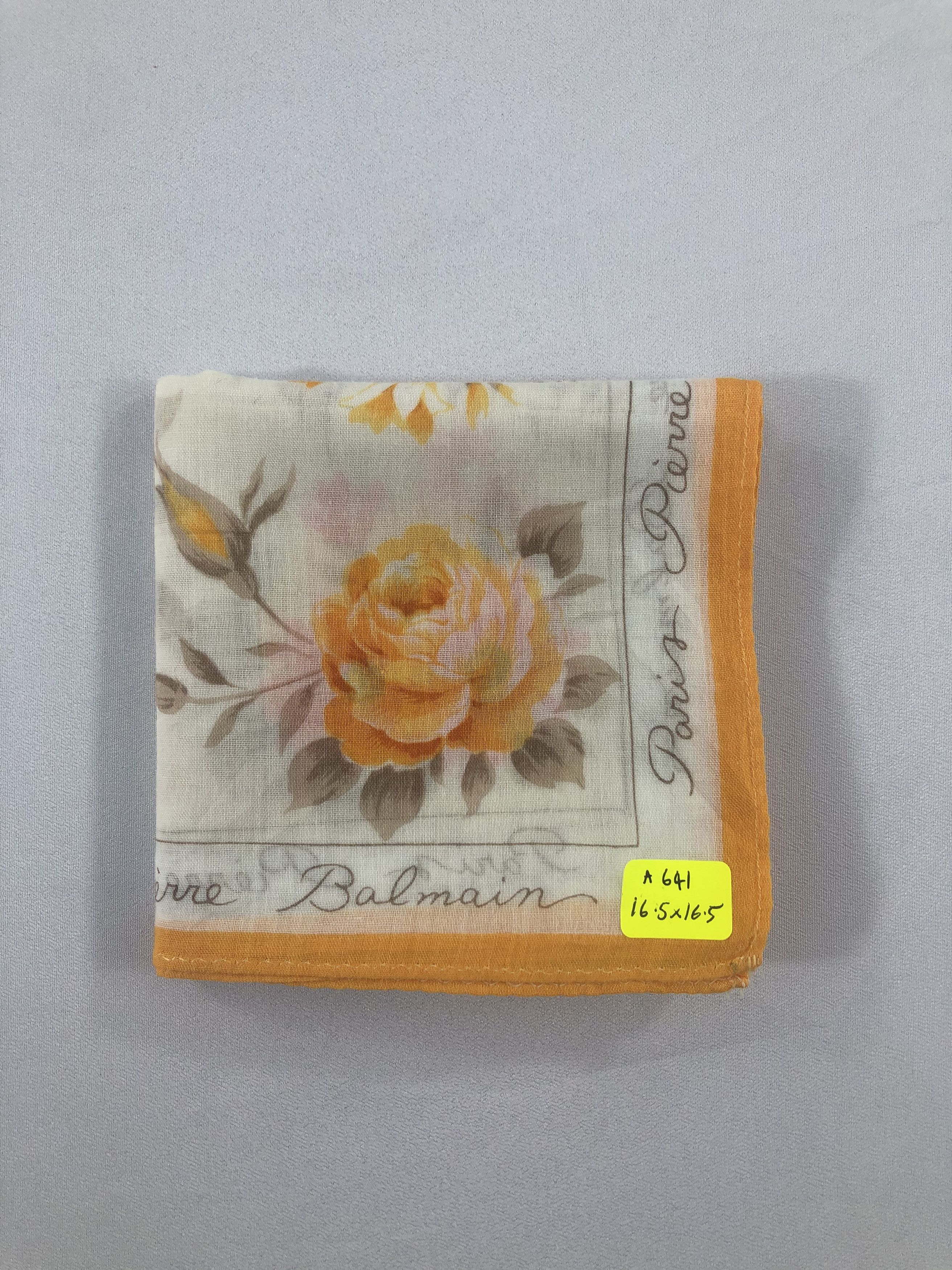 Pierre Balmain × Vintage Vintage Pierre Balmain Handkerchief / Bandana / Neckerchief Size ONE SIZE - 6 Thumbnail