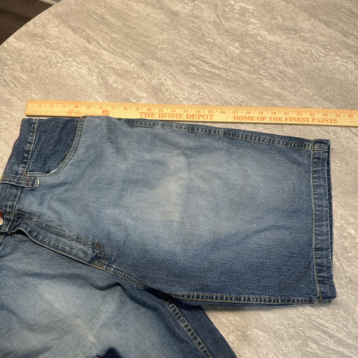Vintage No Boundaries Jean Shorts VTG Y2K 2000 Urban Baggy Skate Hip Size US 34 / EU 50 - 6 Thumbnail