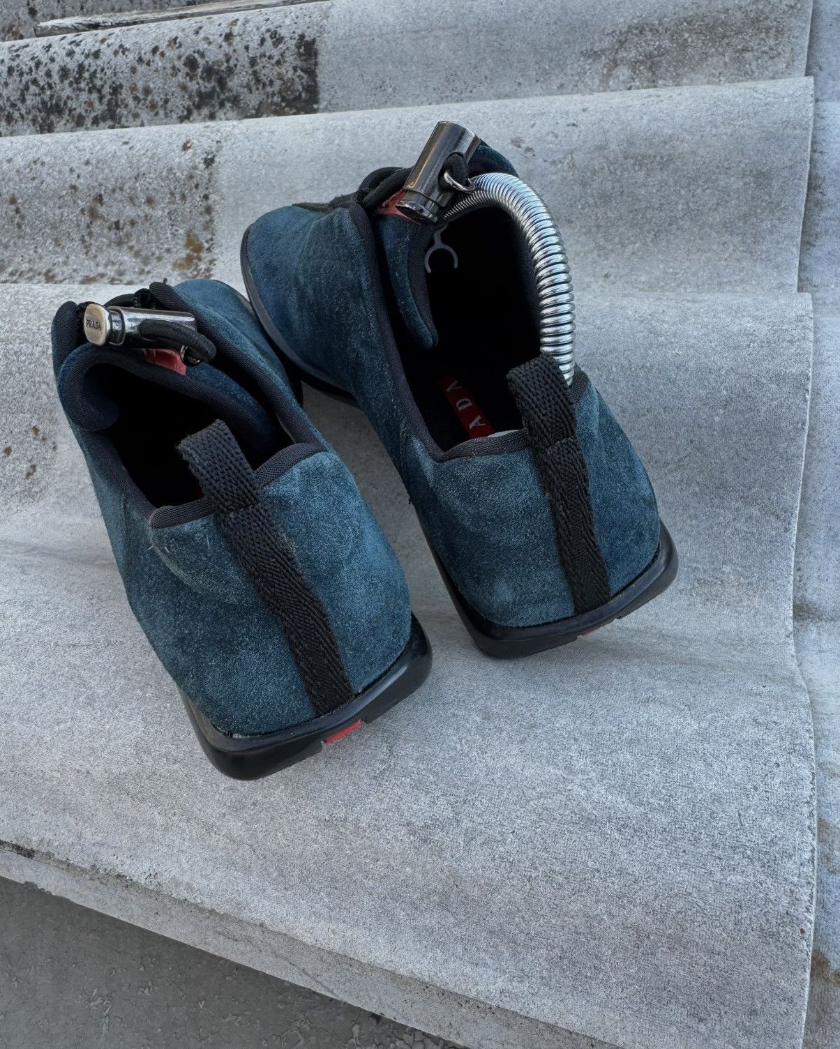 Prada Prada 1999 Suede Sneakers Size US 5.5 / IT 35.5 - 3 Thumbnail