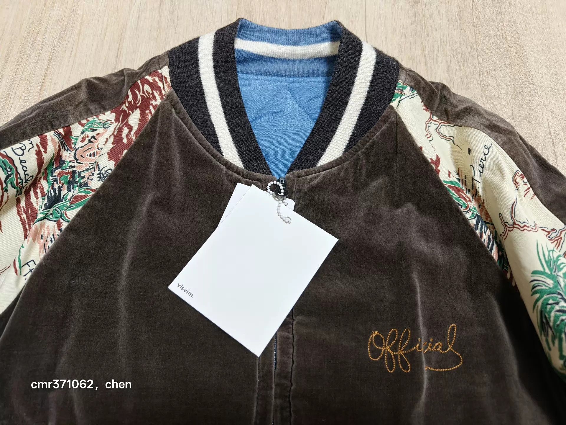 Visvim visvim 15SS Douglas Reversible Rayon Jkt Blue2 Size US M / EU 48-50 / 2 - 7 Thumbnail