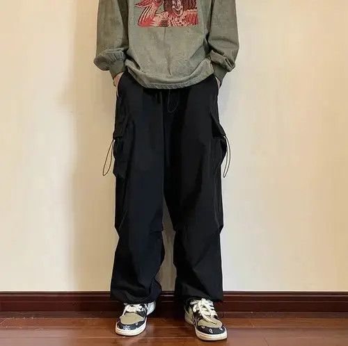 Jean Etsuko x Mayu Black Color Elastik Jogger Cargo Pant Size US 30 / EU 46 - 6 Thumbnail