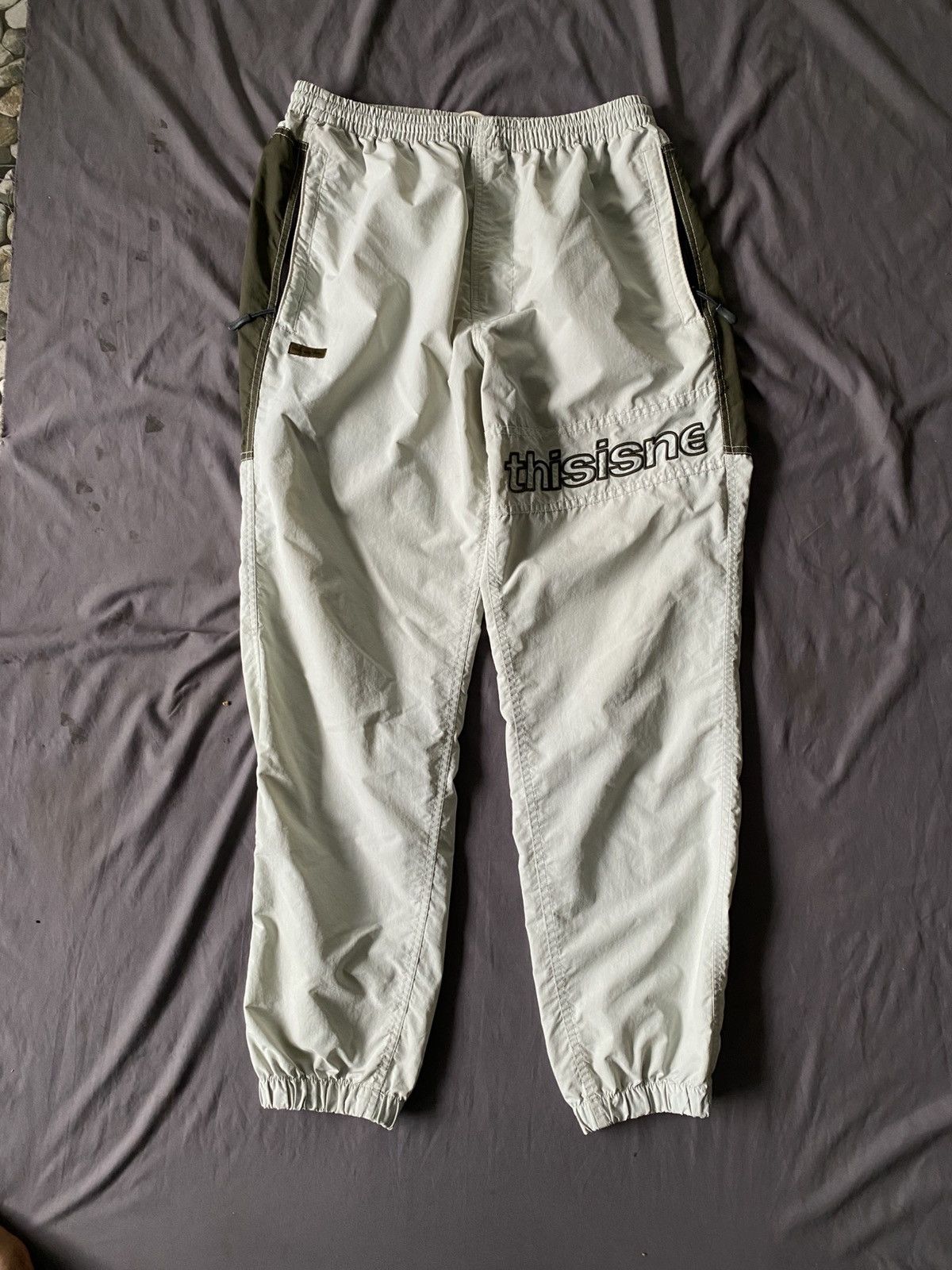thisisneverthat Thisisneverthat Nylon Jogger Pants Size US 34 / EU 50 - 1 Thumbnail
