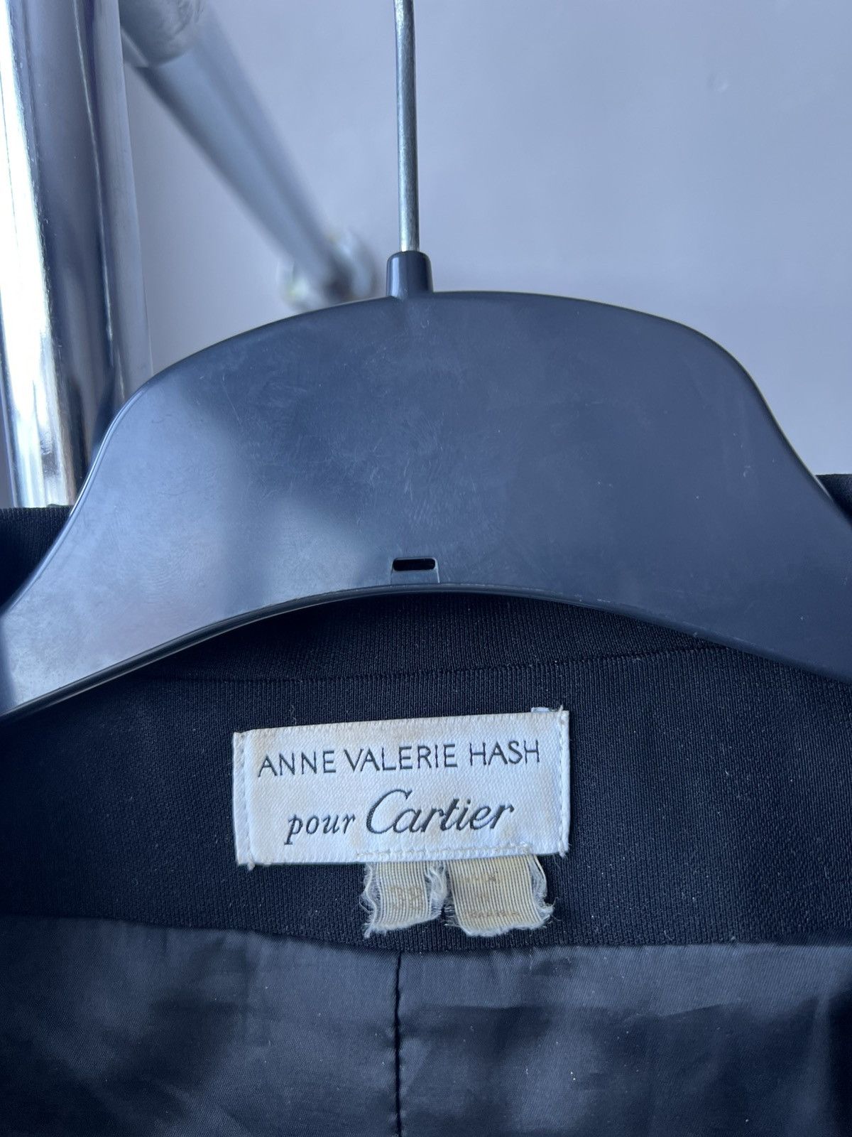 Cartier ANNE VALERIE HASH POUR CARTIER WOMEN TUXEDO BLAZER JACKET 38 Size XS / US 0-2 / IT 36-38 - 7 Thumbnail