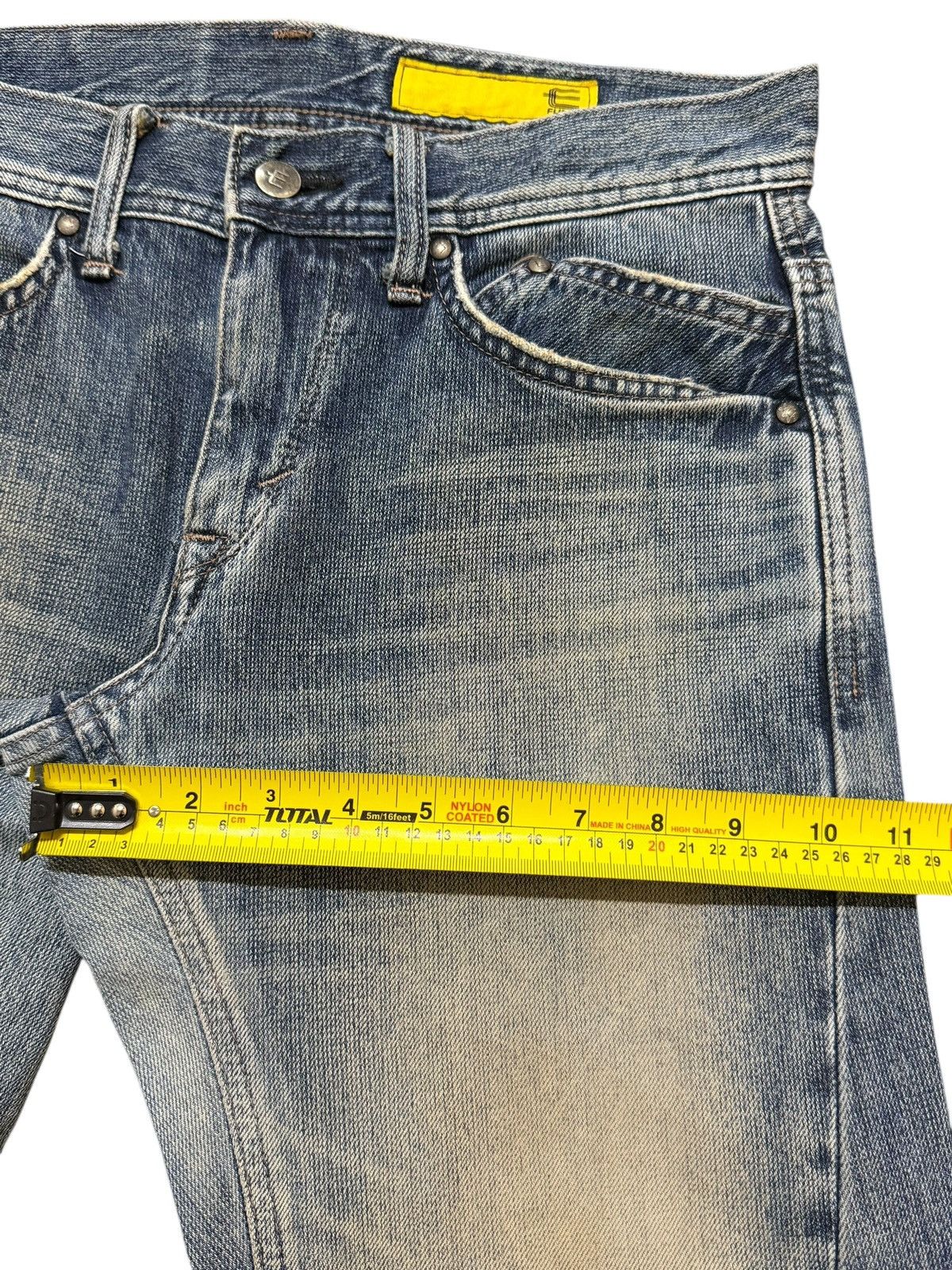 Edwin Vintage Y2K Edwin E-Function Mud Wash Faded Twisted Leg Size US 31 - 15 Thumbnail