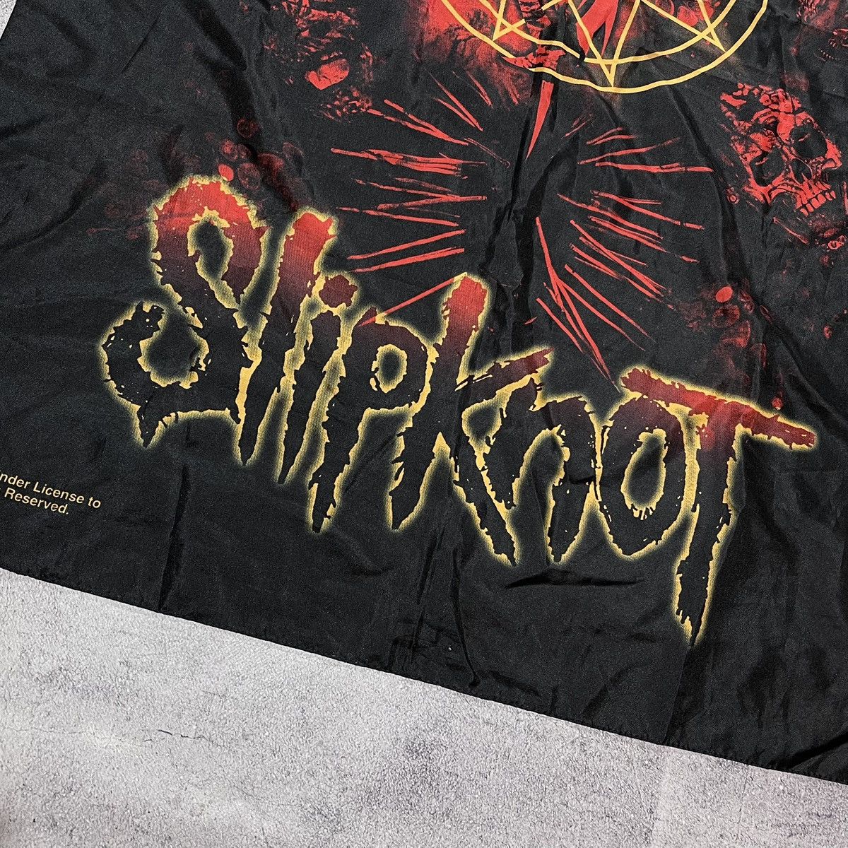 Slipknot × Vintage Pentagram Slipknot 2006 Vintage Flag Made in Italy Size ONE SIZE - 3 Thumbnail