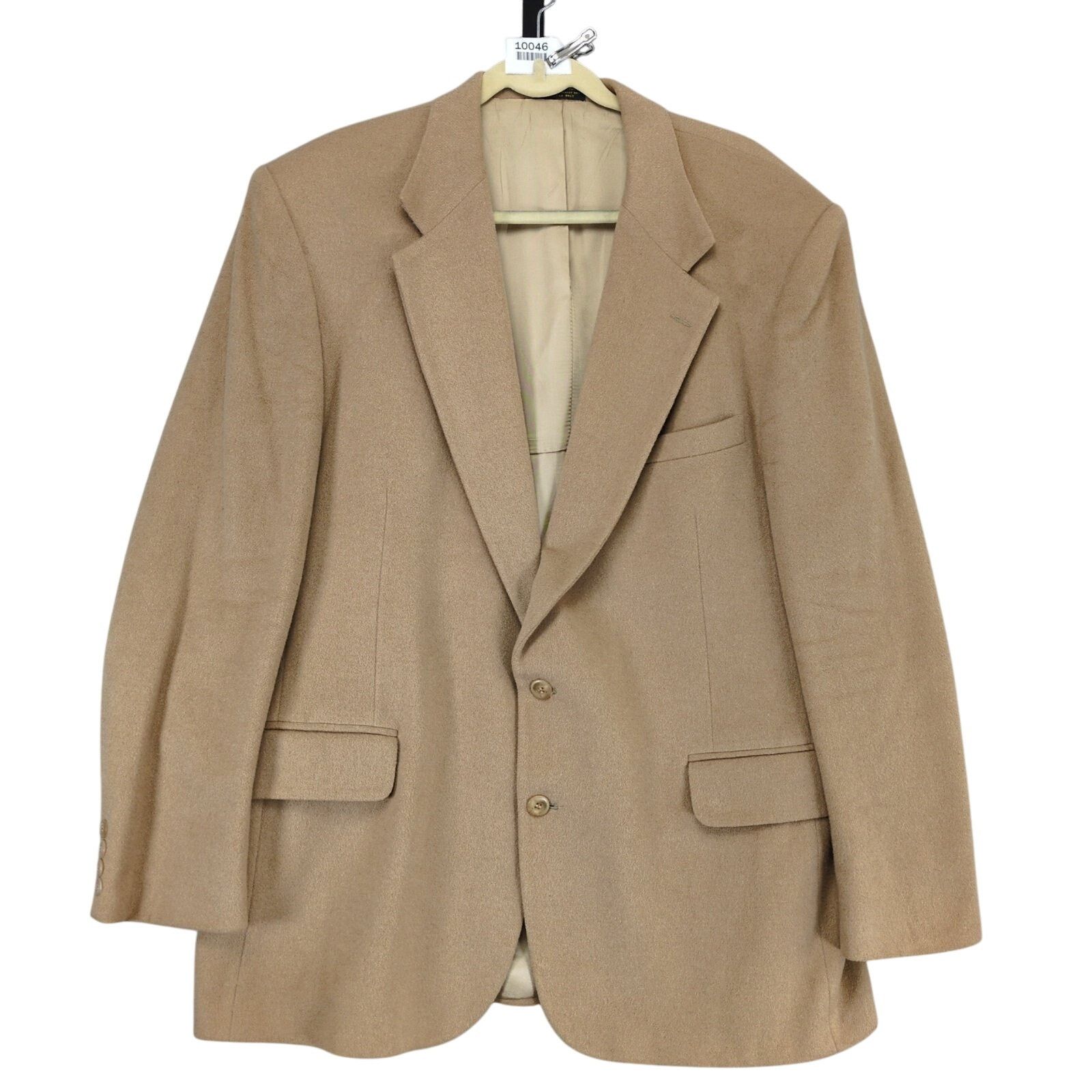 Robert Stock Robert Stock Men's 46L Camel 2-Button Blazer Jacket Coat Size 46L - 1 Thumbnail