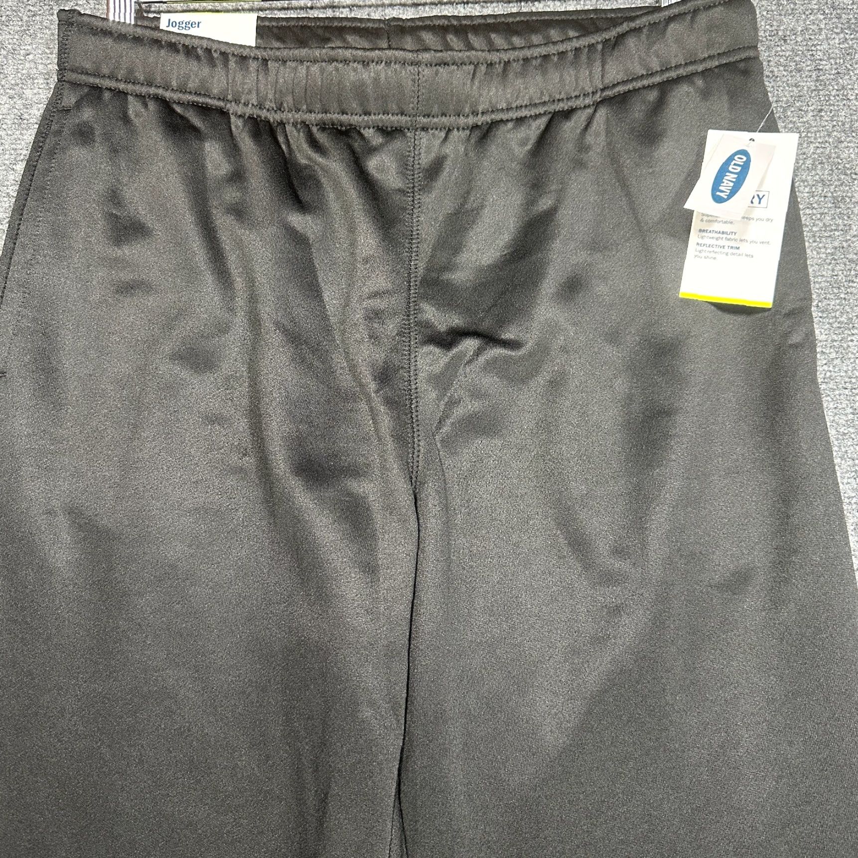 Old Navy Old Navy Joggers Womens M Black Elastic Waist Pockets NEW Jogger Pants Adult Female Regular Fit Size 32" / US 10 / IT 46 - 3 Thumbnail