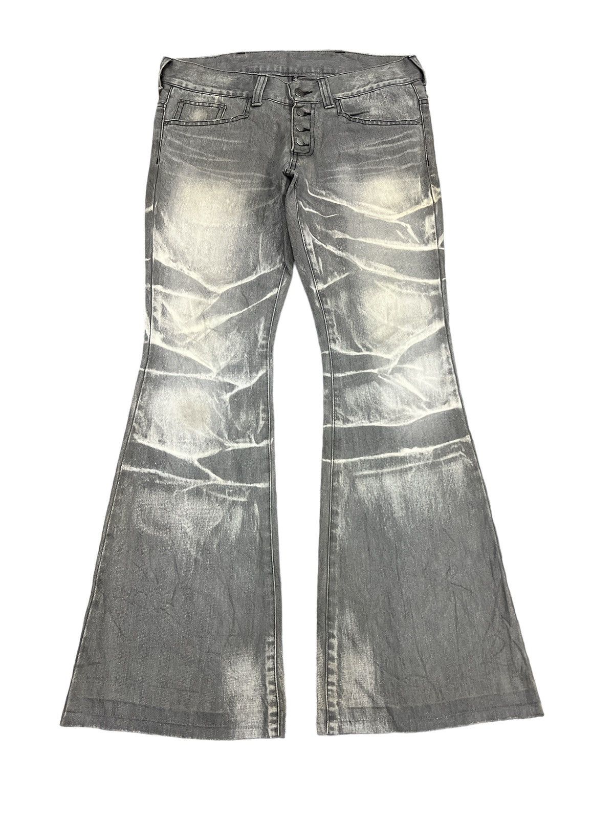 mart silver flare tornado denim 00s パンツ