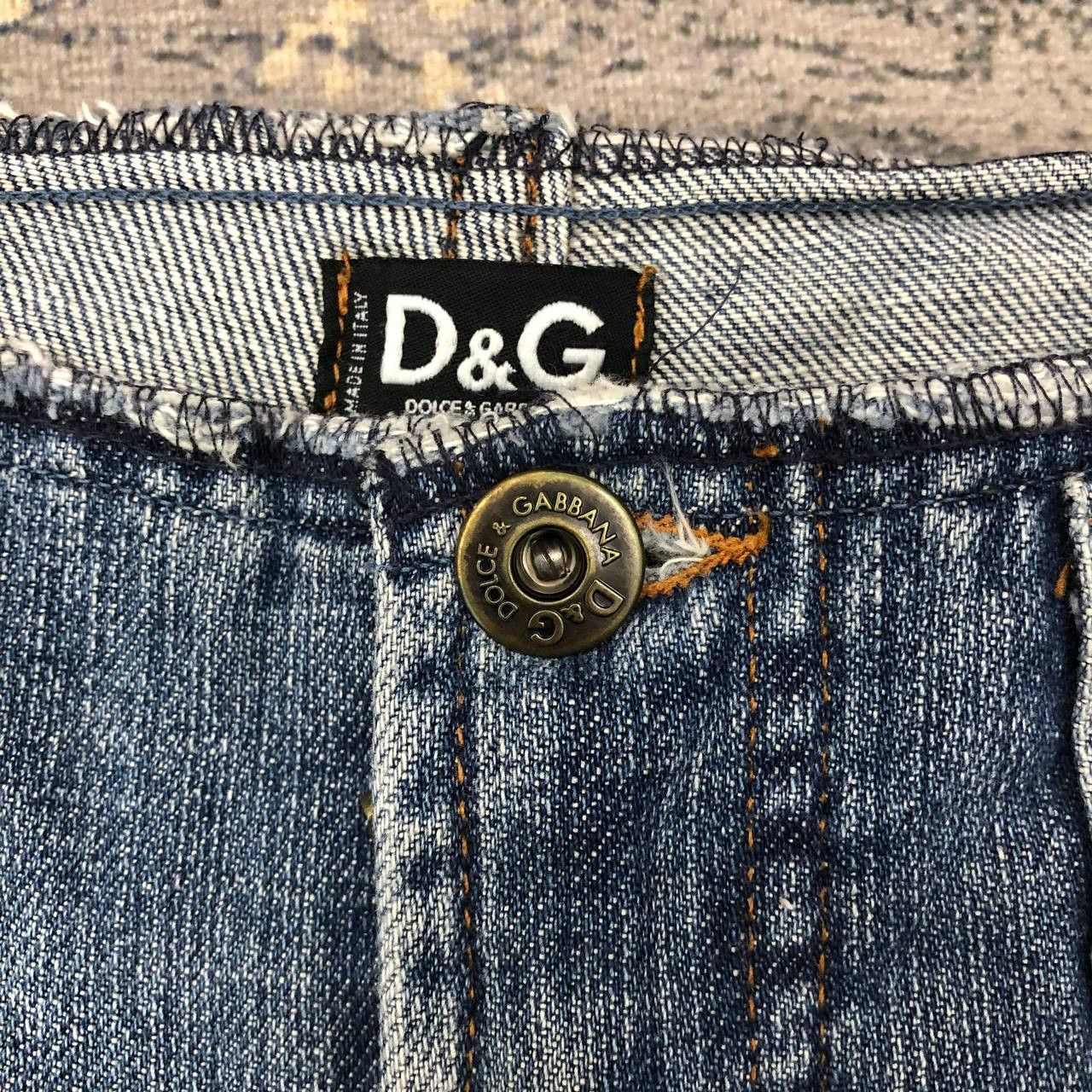 Dolce & Gabbana P247 DOLCE & GABBANA FLARED JEANS Size 30" / US 8 / IT 44 - 6 Thumbnail