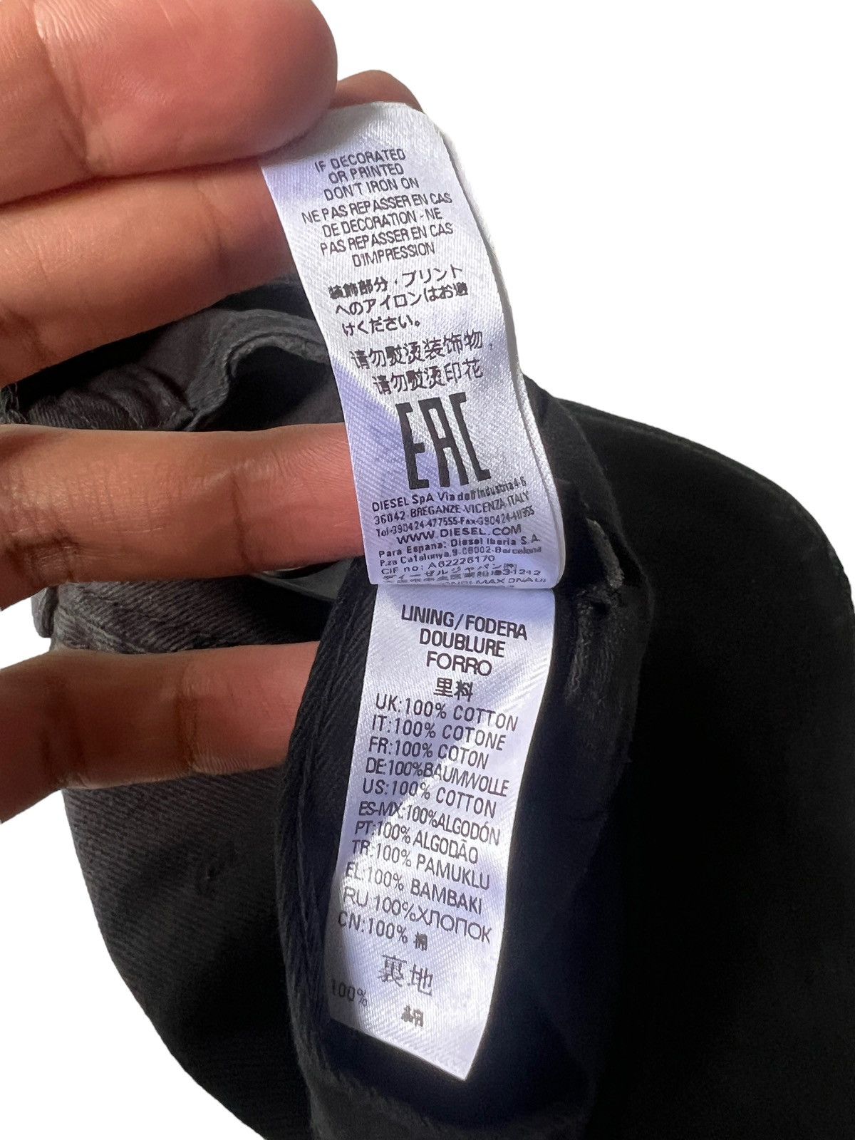 Diesel × Vintage Y2K Diesel Distressed Dad Hat Size ONE SIZE - 11 Thumbnail