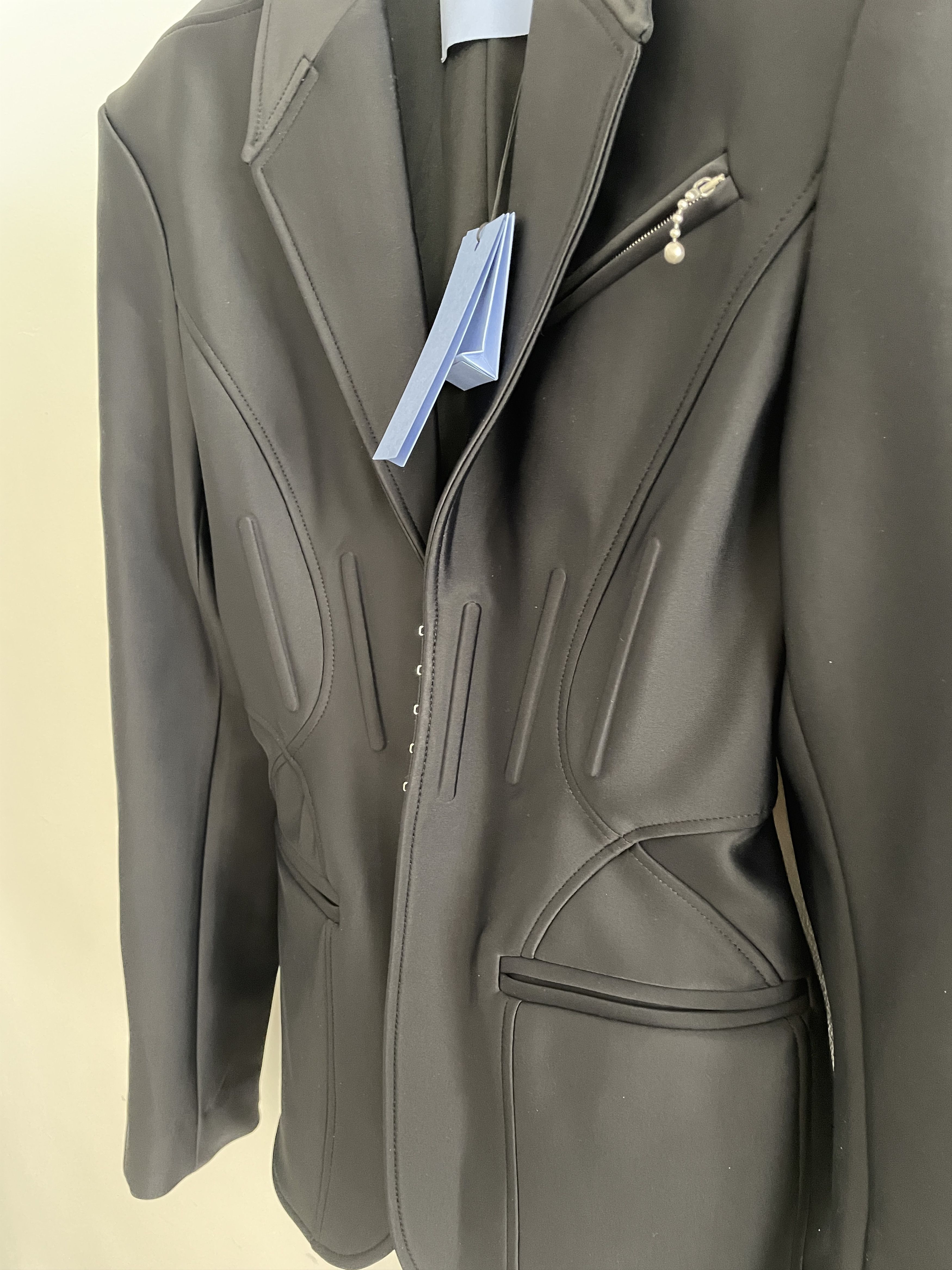Mugler Mugler Black Structured Blazer – NEW with tag Size M / US 6-8 / IT 42-44 - 3 Thumbnail