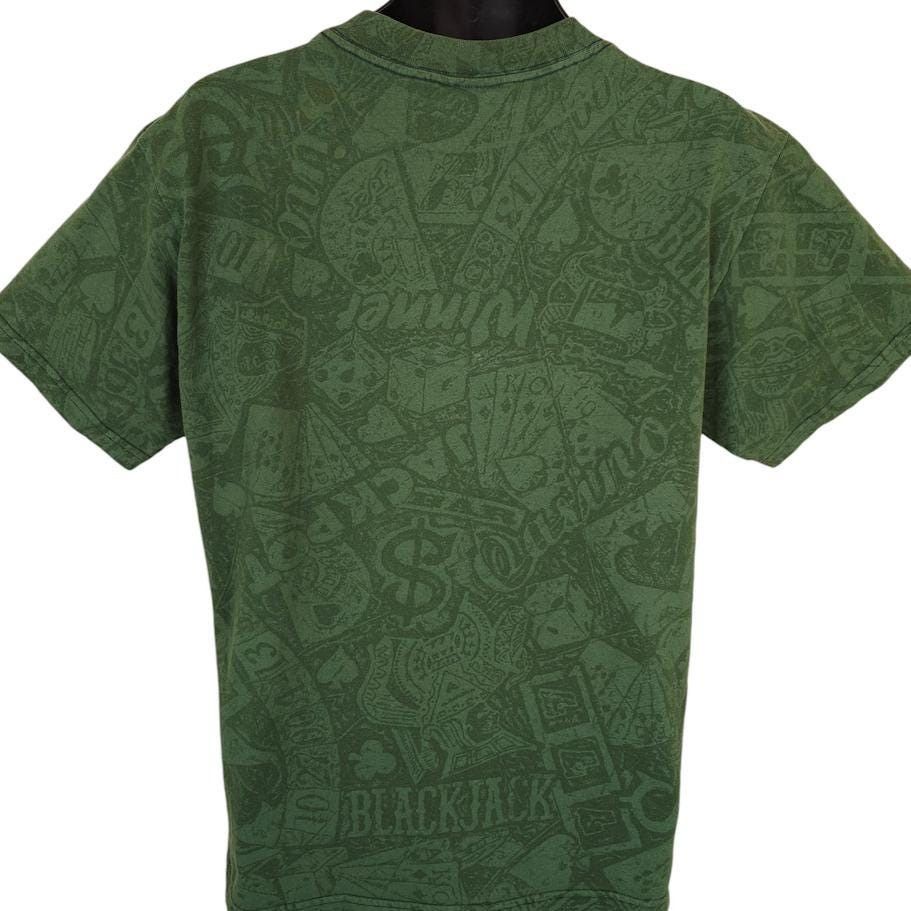 Vintage Vintage Sundowner Casino T Shirt Mens Size Large Green 90s Size US L / EU 52-54 / 3 - 3 Thumbnail