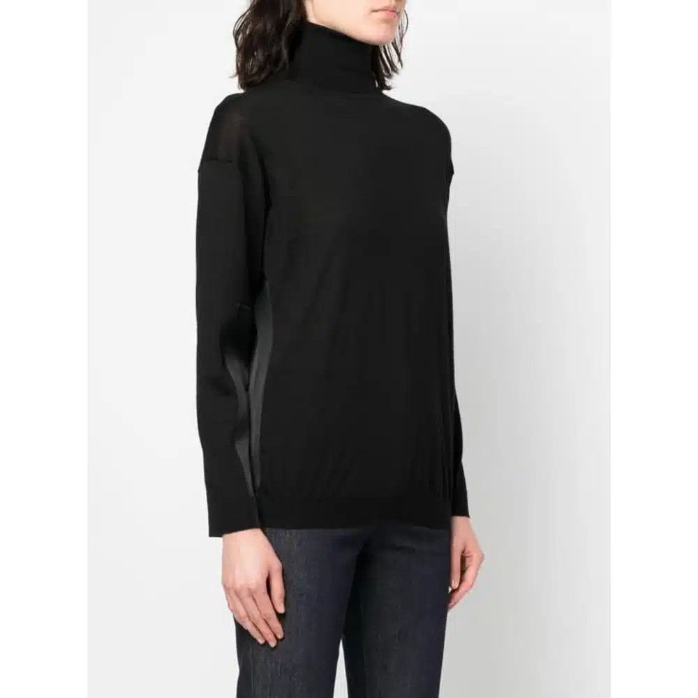 Tom Ford o1loc1c1224 MAK1176 Turtleneck Sweater in Black Size XS / US 0-2 / IT 36-38 - 3 Thumbnail