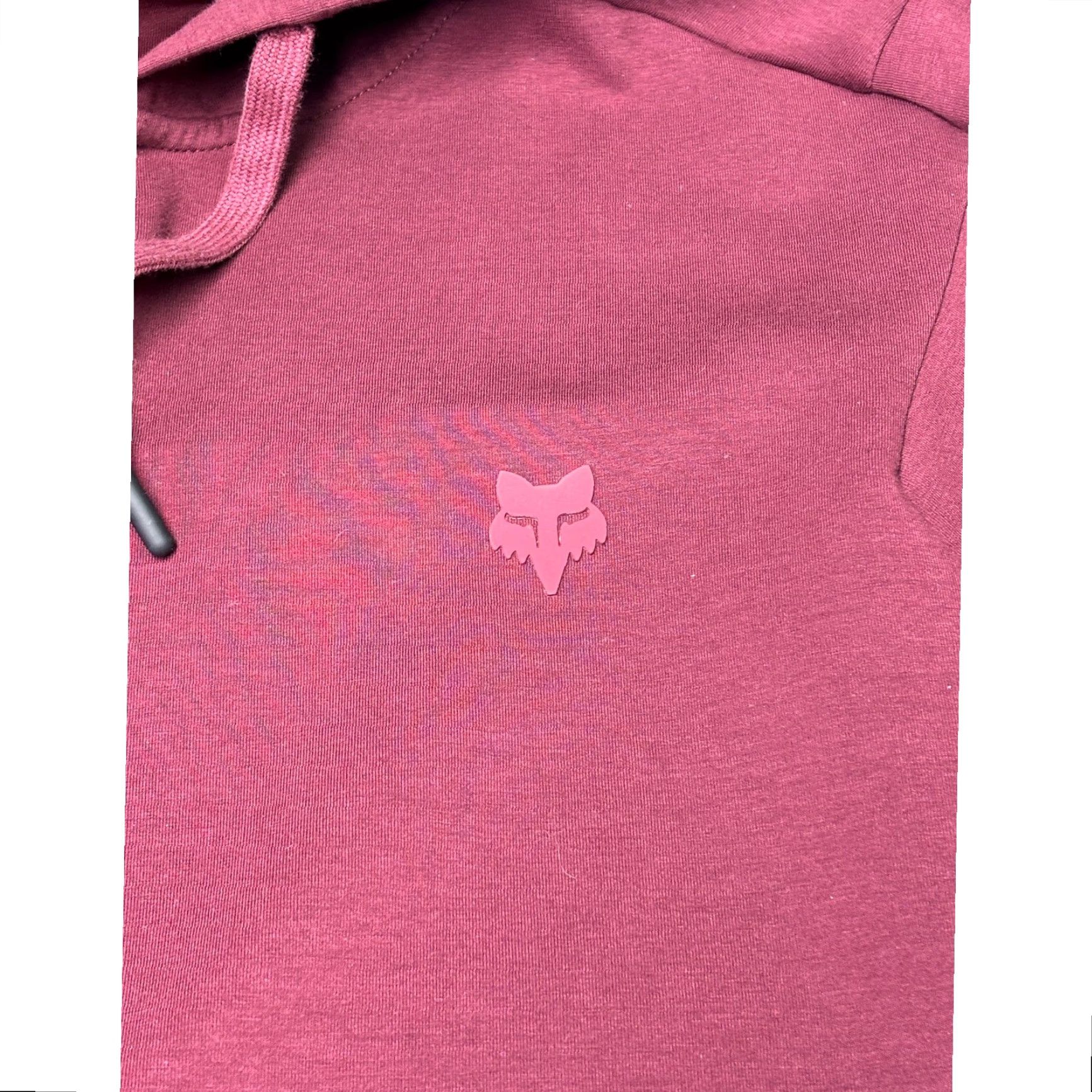 Fox Racing FOX Racing Full Zip Hoodie Mens L Burgundy Maroon Size US L / EU 52-54 / 3 - 2 Thumbnail