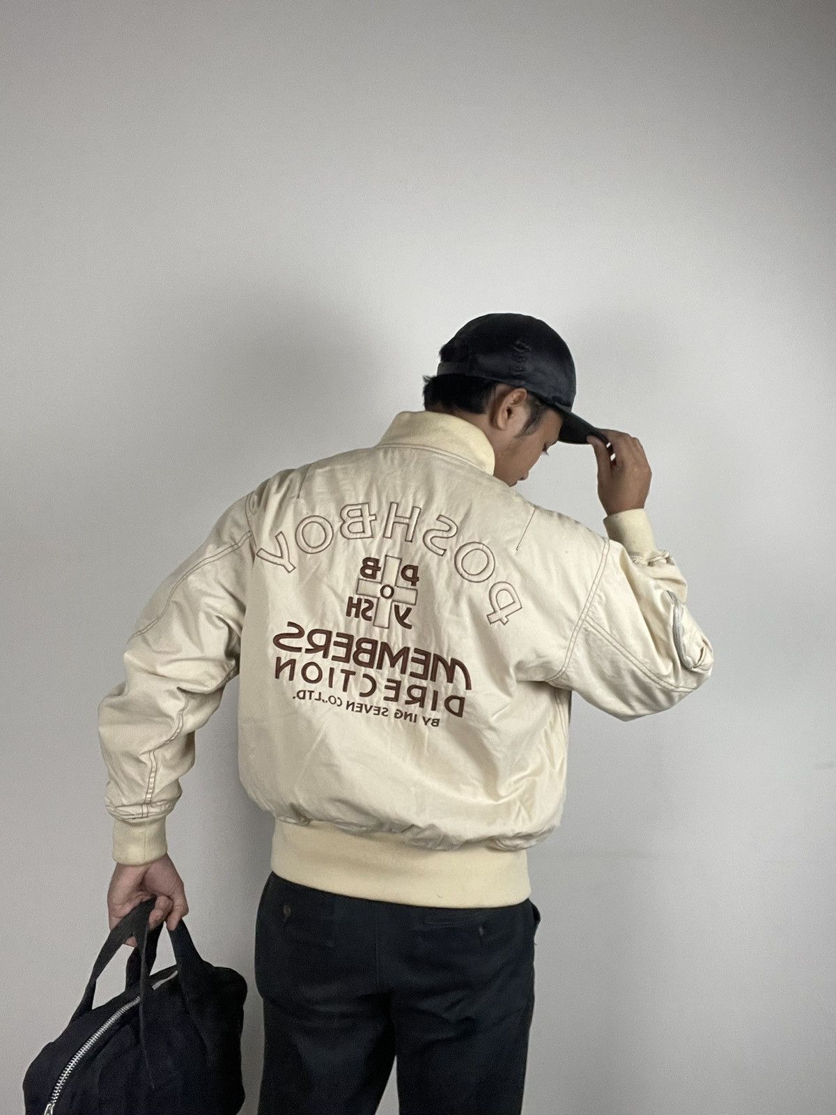 Japanese Brand 💥RARE RIOT POSHBOY POP ART BOMBER JACKET Size US M / EU 48-50 / 2 - 1 Thumbnail