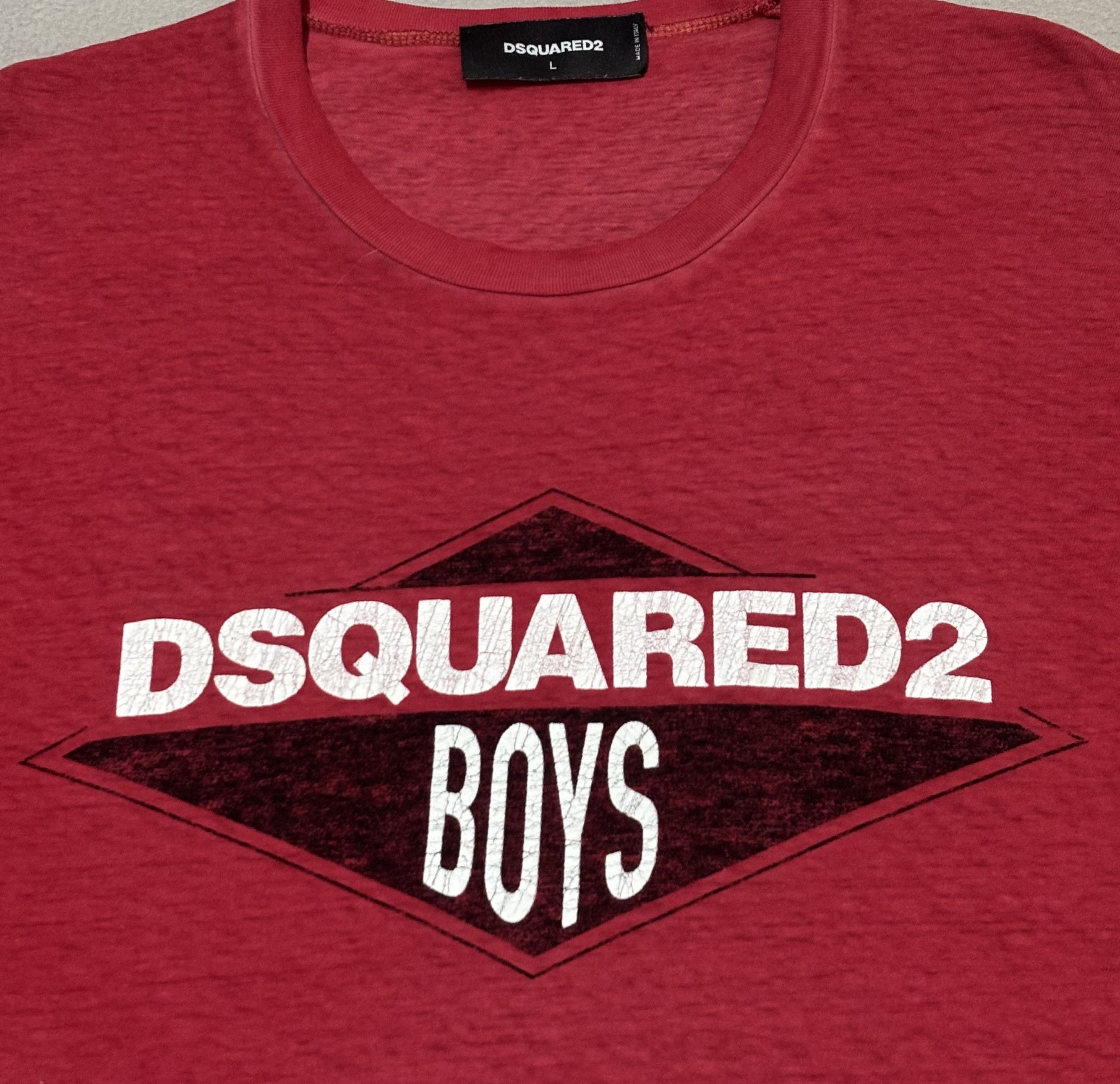 Dsquared2 Dsquared2 Red T-shirt Size L Size US L / EU 52-54 / 3 - 8 Thumbnail