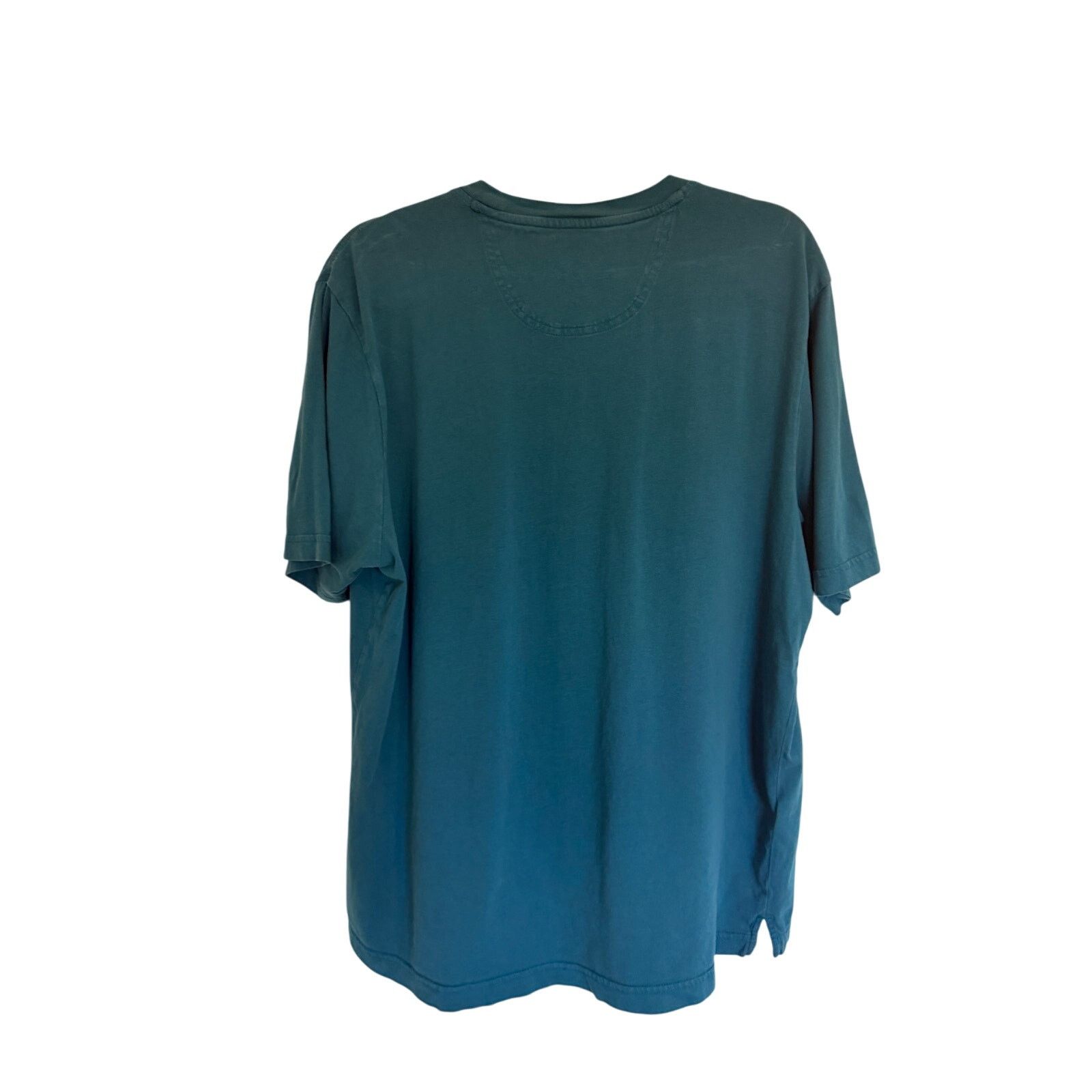 Tommy Bahama Tommy Bahama Blue Short Sleeve Crew Neck Cotton T-Shirt Size M / US 6-8 / IT 42-44 - 7 Thumbnail
