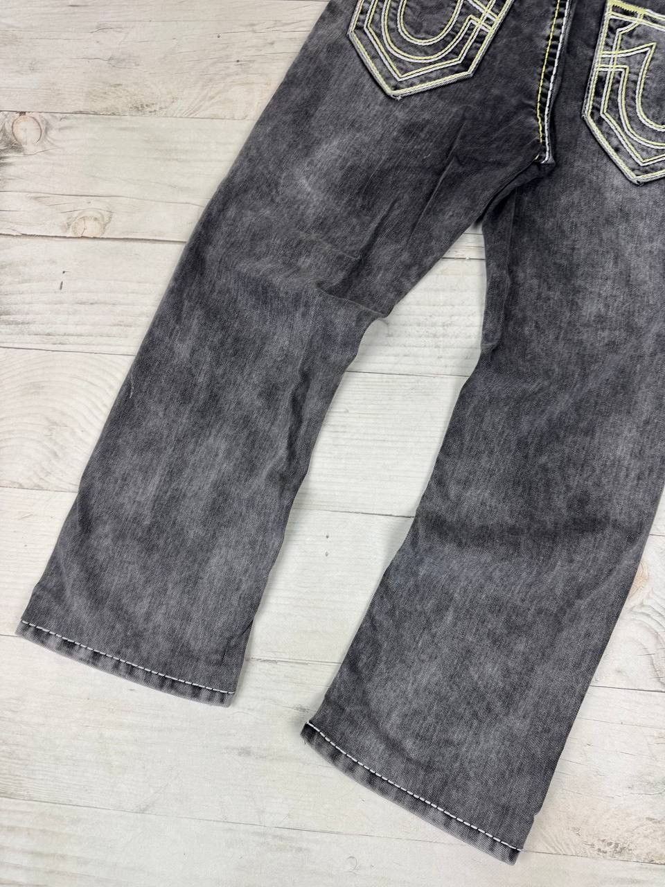 True Religion Vintage True Religion Denim Jeans Straight 90s Y2K Size US 33 - 17 Thumbnail