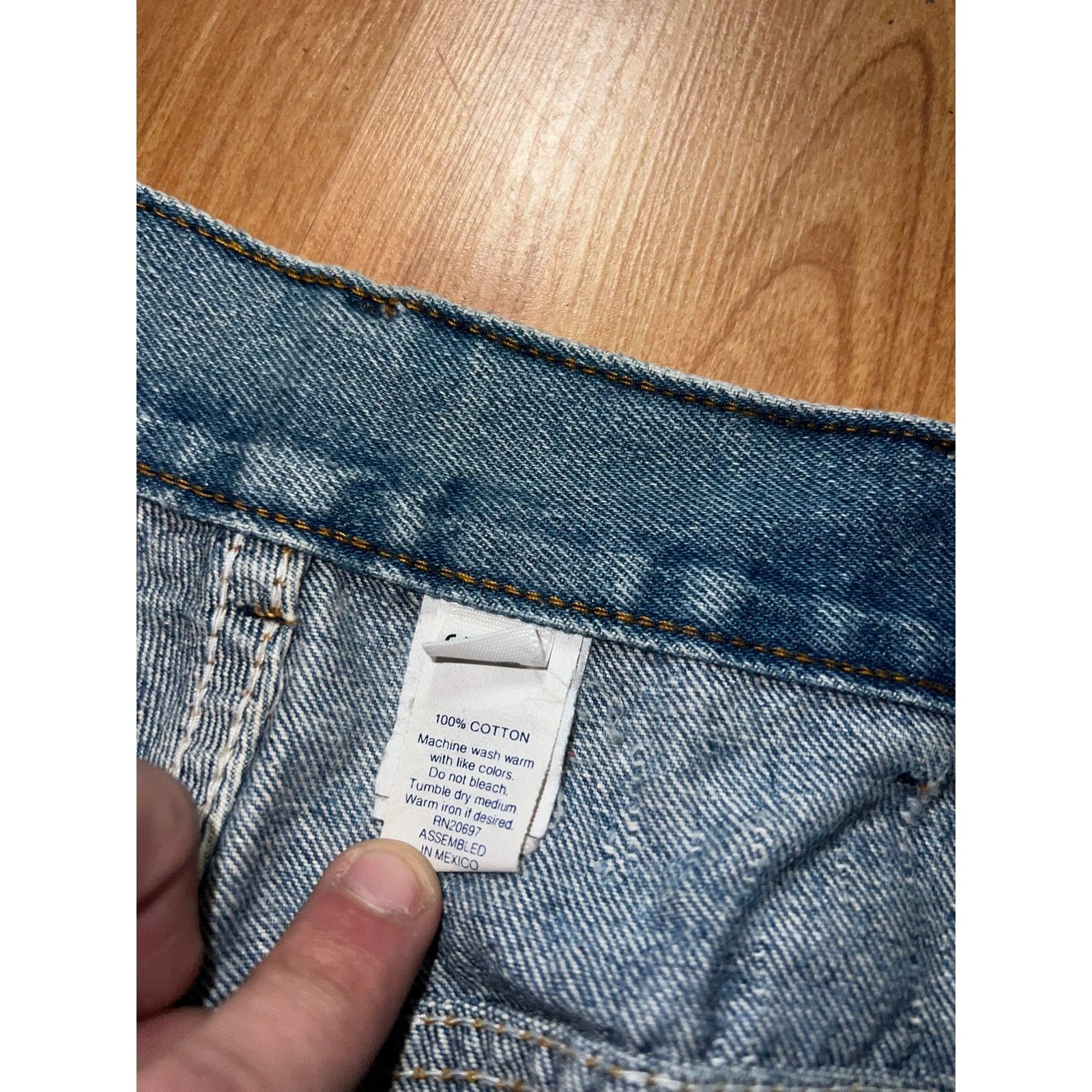 Dickies Vintage Dickies Branders Jeans Bottoms Denim Pants 38x30 Size US 38 / EU 54 - 10 Thumbnail