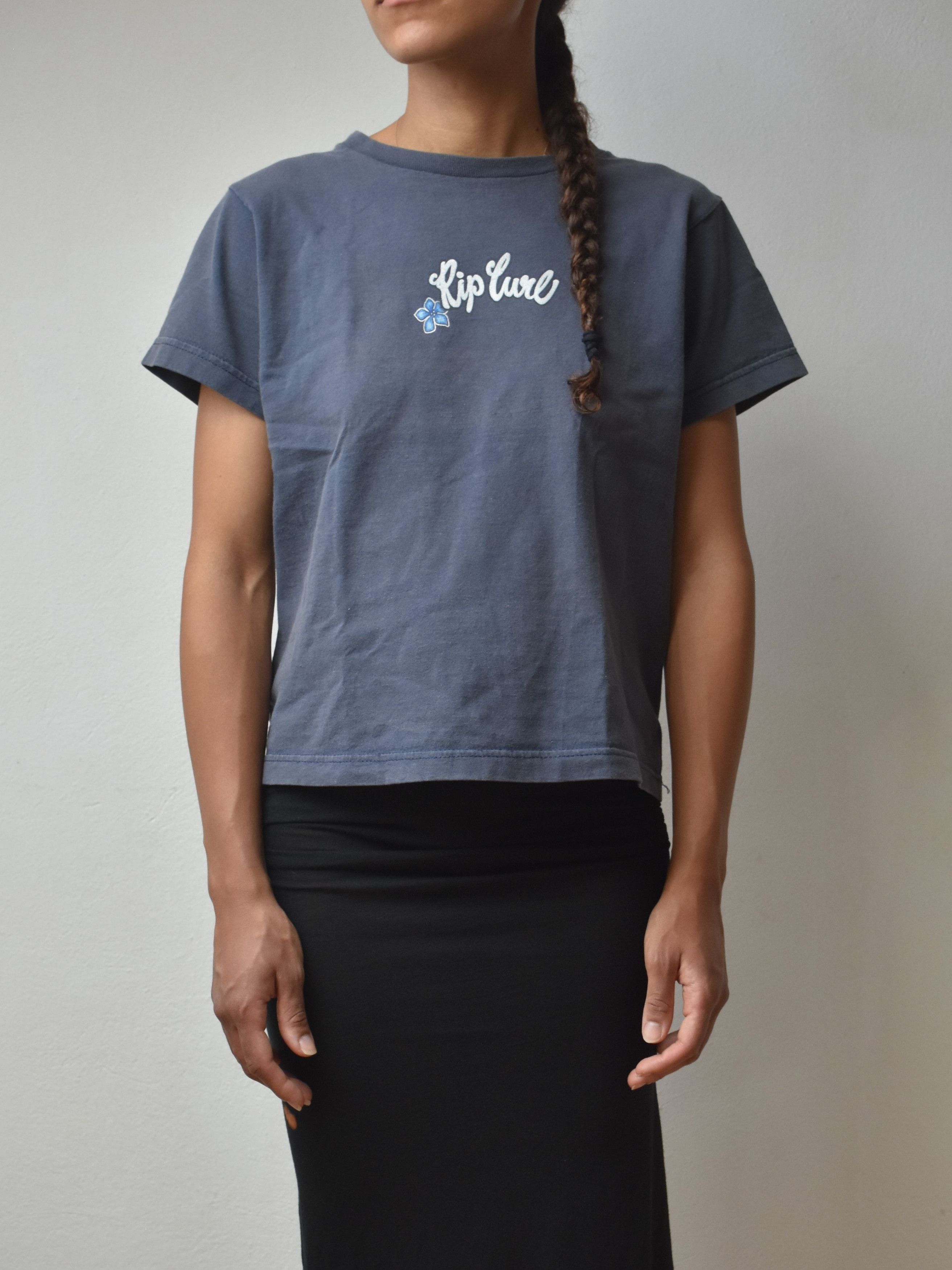 Rip Curl × Vintage 90s vintage summer Rip Curl tshirt surf flowers dolphins Size M / US 6-8 / IT 42-44 - 2 Thumbnail