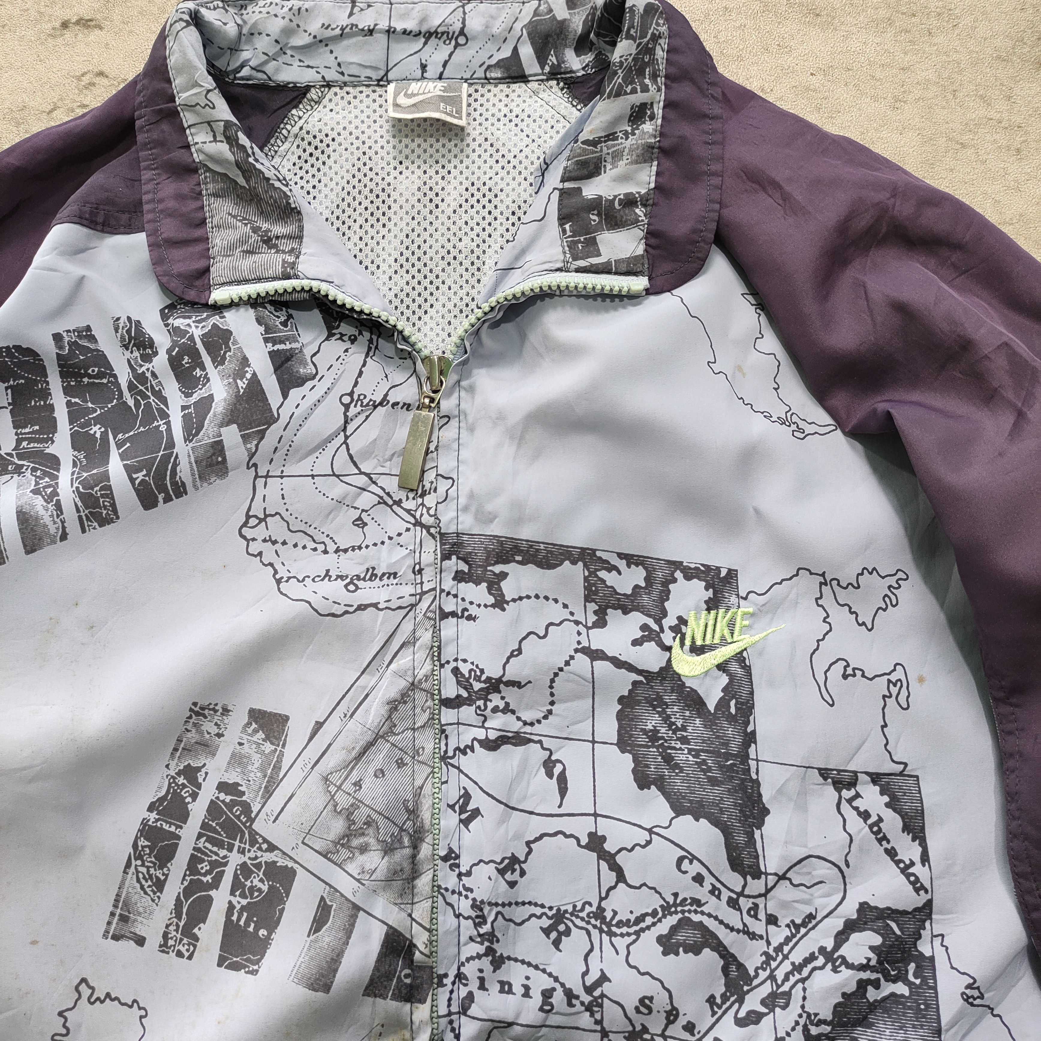 Nike Vintage Nike International Jacket 1990s Size US L / EU 52-54 / 3 - 4 Thumbnail