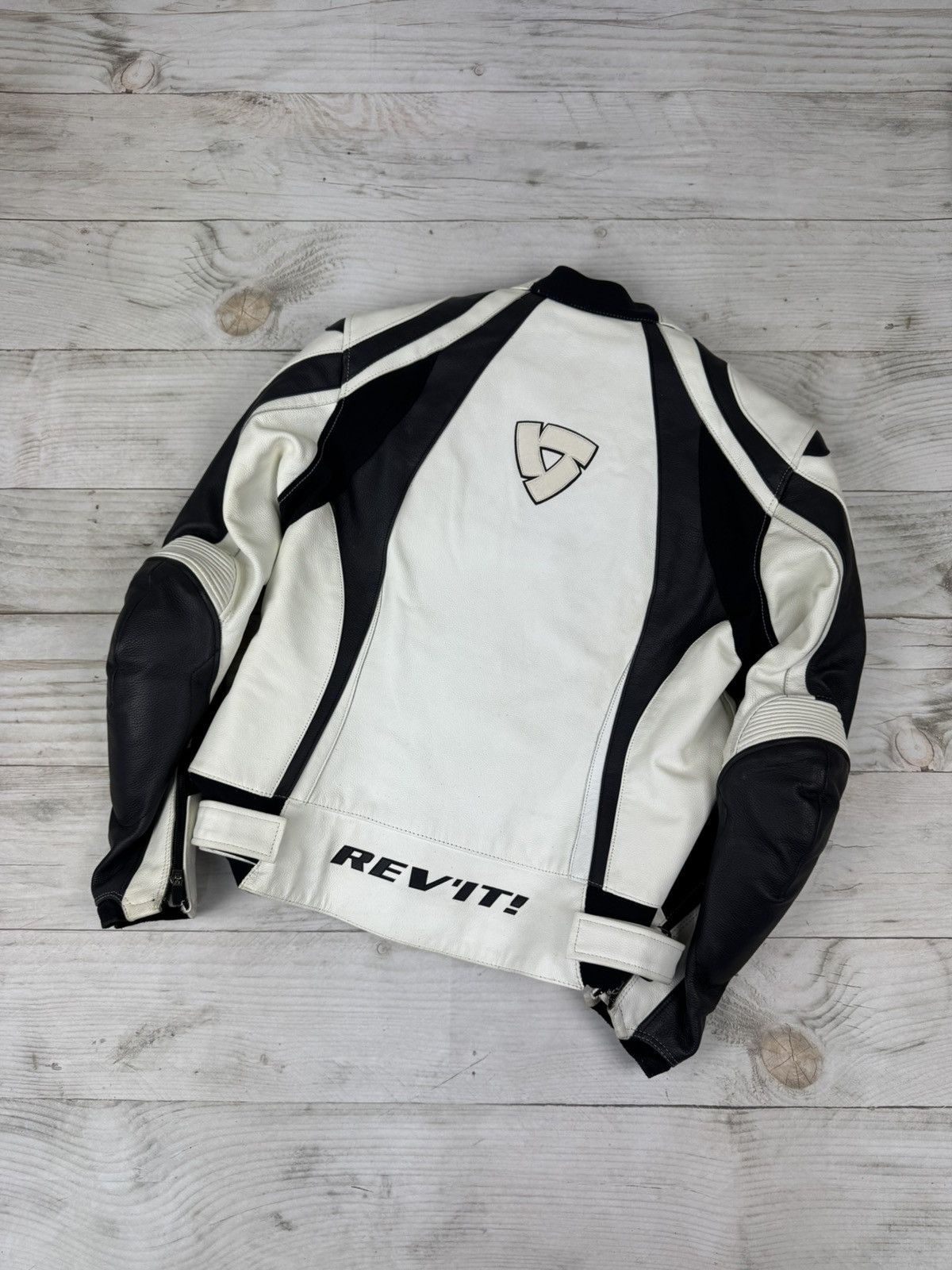 Vintage Vintage Revit Leather Suit Jacket And Pants Motorcycle Moto Size US M / EU 48-50 / 2 - 14 Thumbnail