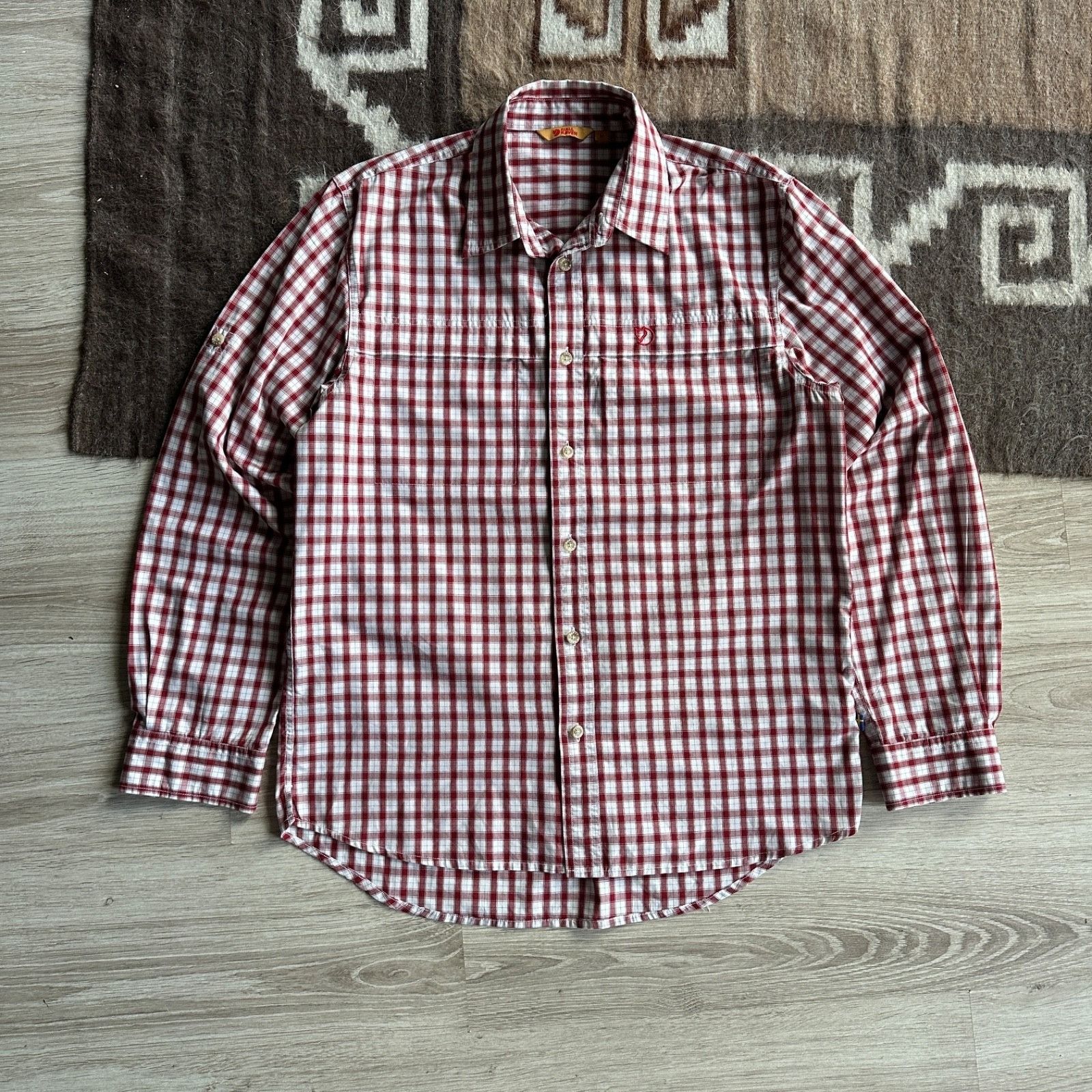 Fjallraven Fjällräven Bjorn Check Plaid LS Outdoor Shirt 9452AC Size US M / EU 48-50 / 2 - 1 Thumbnail