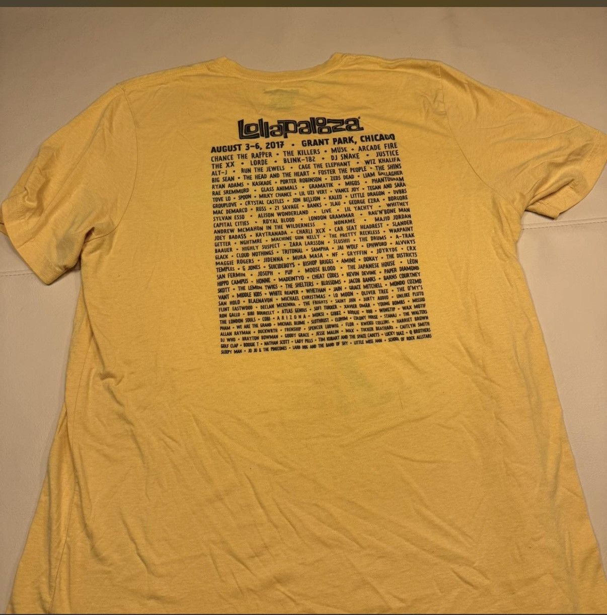 Gildan Lollapalooza lineup tee Size US XL / EU 56 / 4 - 2 Thumbnail