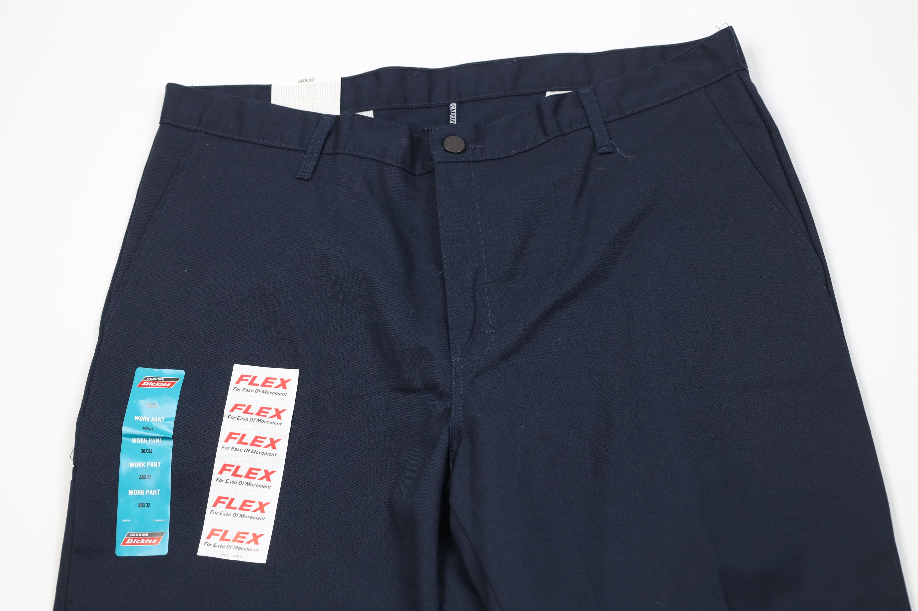 Dickies Deadstock Vintage Y2K Dickies Dungaree Pants Workwear Blue Size US 38 / EU 54 - 2 Thumbnail