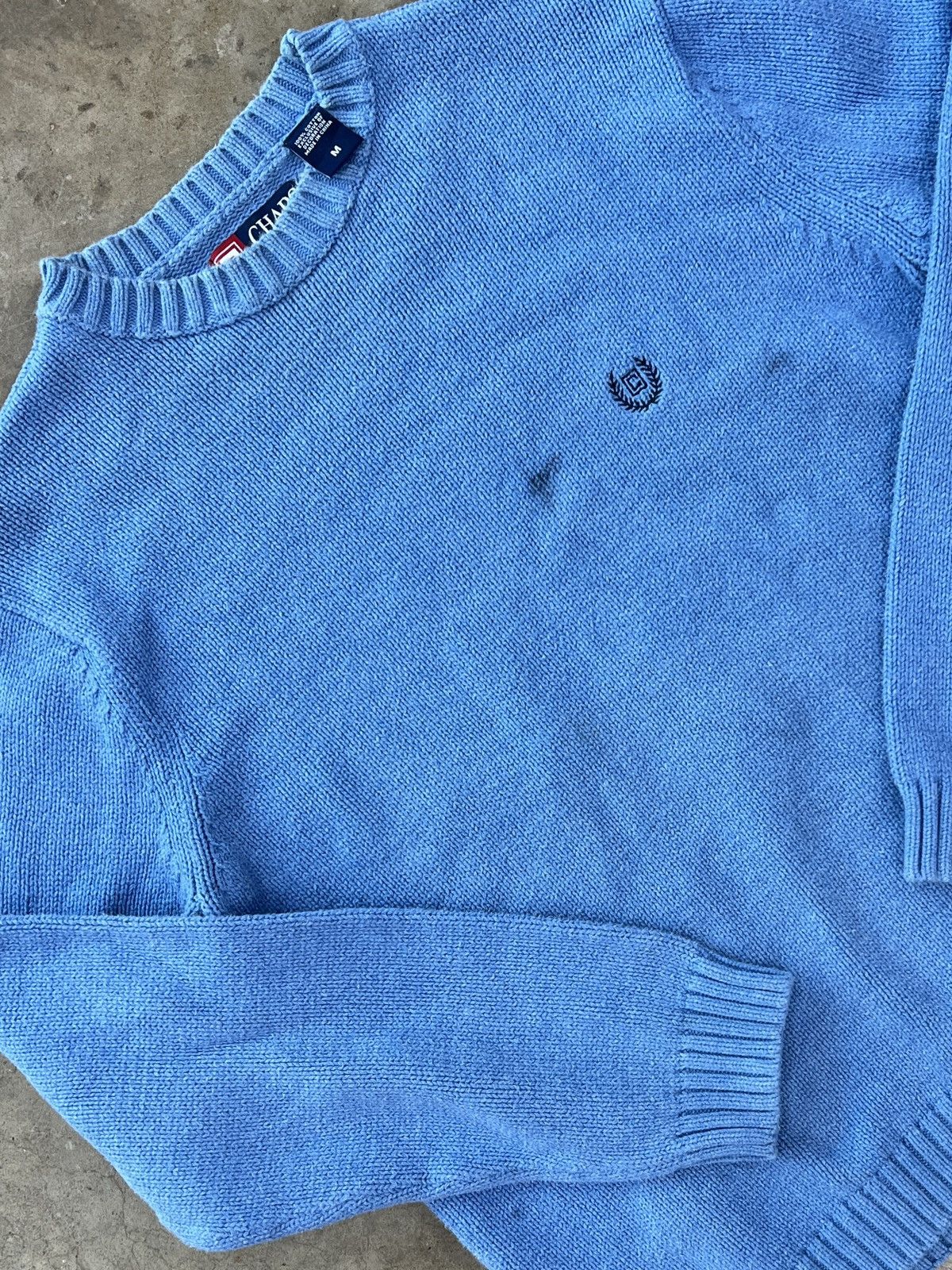 Chaps Vintage Chaps Knit Vertical Ribbed Sweater Medium Size US M / EU 48-50 / 2 - 1 Thumbnail