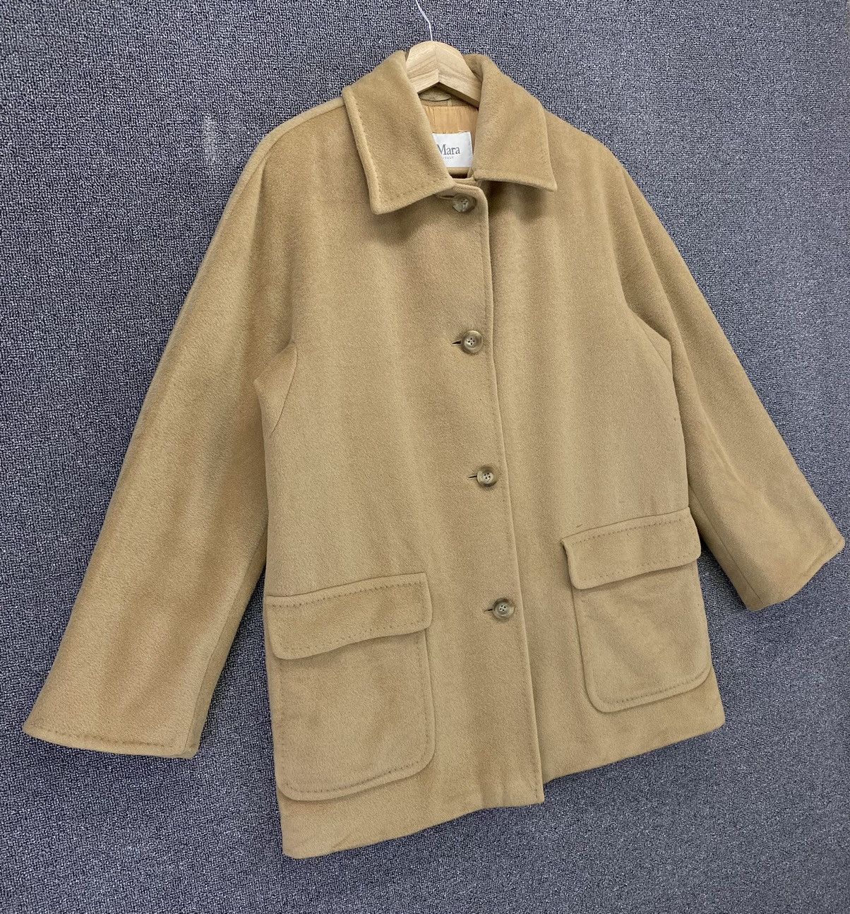 Max Mara Vintage Max Mara Button Up Long Jacket Size M / US 6-8 / IT 42-44 - 4 Thumbnail