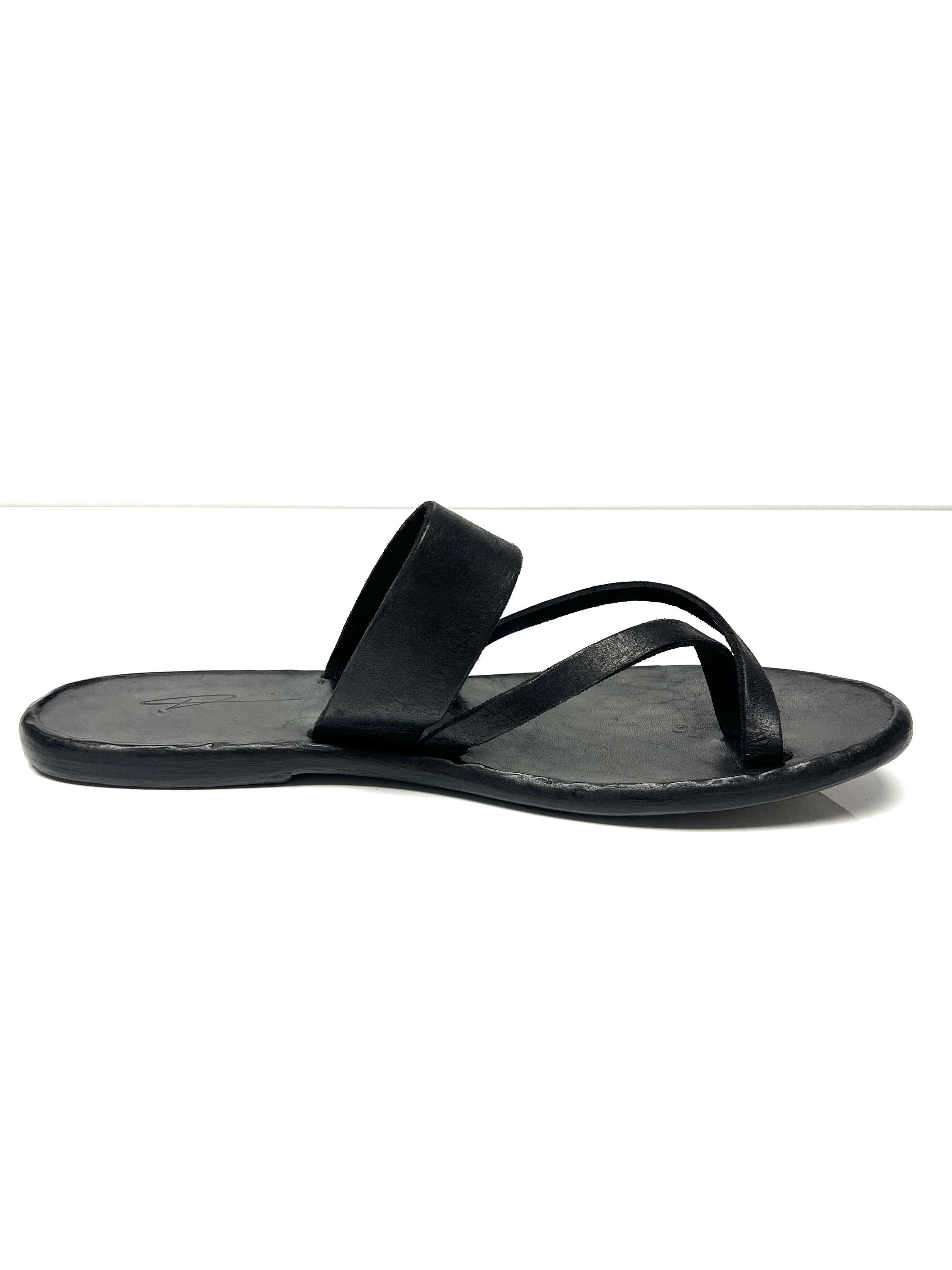Dimissianos & Miller DIMISSIANOS & MILLER MENS LEATHER SLIDE / SLIP ON SANDALS Size US 12 / EU 45 - 4 Thumbnail