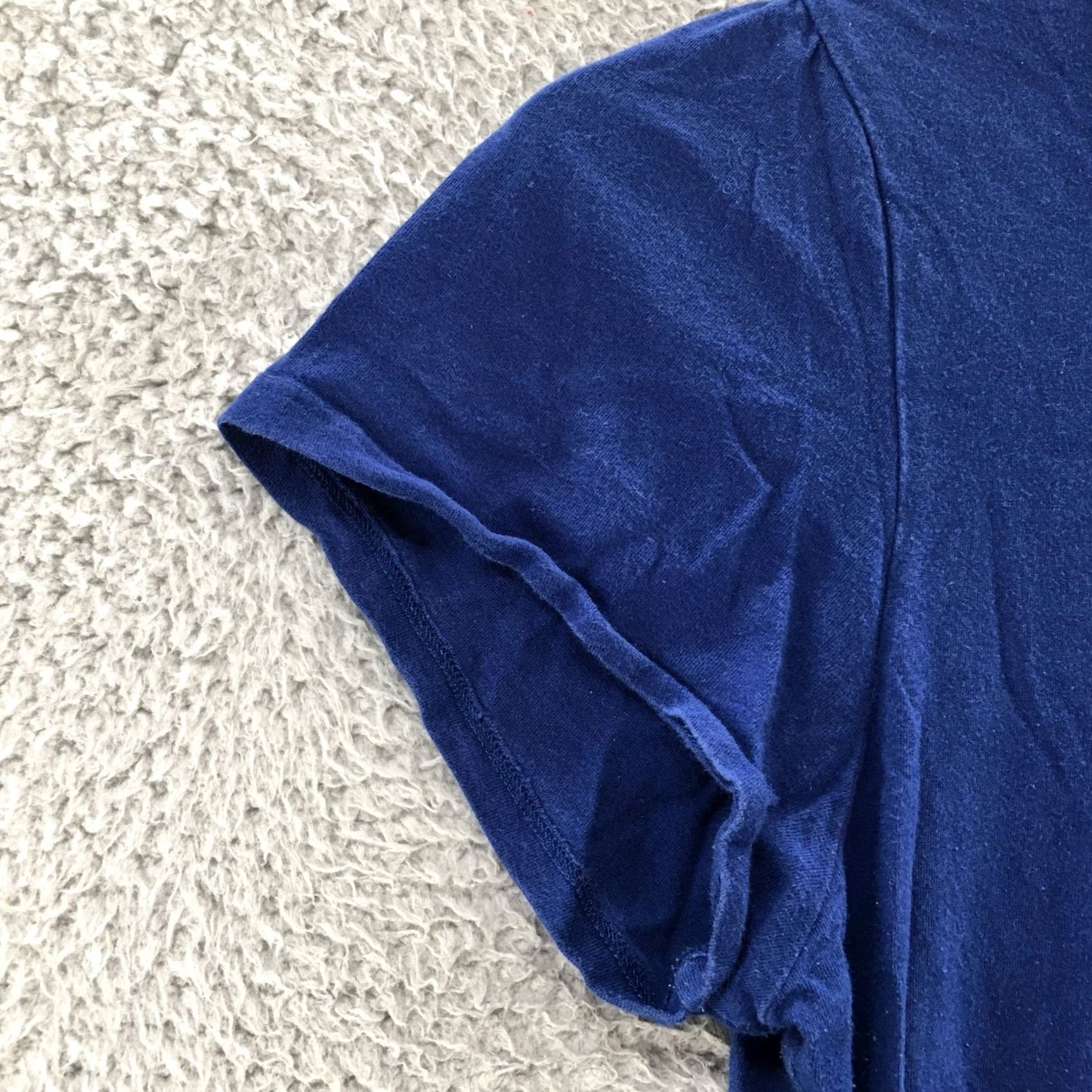 Nautica Nautica Cap Sleeve Blouse Top Womens XL Blue Cotton Pullover Casual Shirt/Blouse Womens XL Blue Cotton Navy? Size XL / US 12-14 / IT 48-50 - 5 Thumbnail