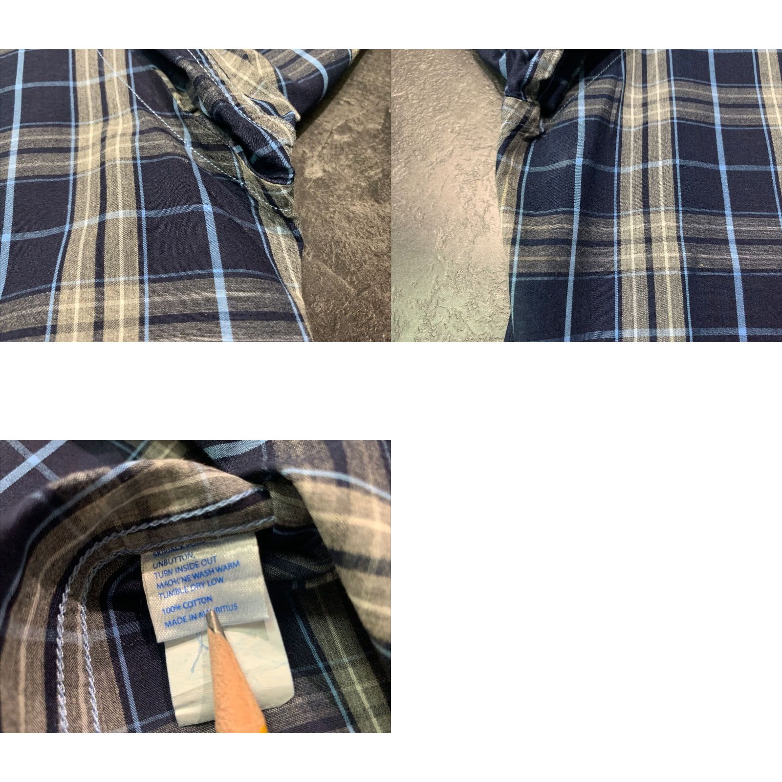 Southern Tide Southern Tide Classic Fit Plaid Button Down Long Sleeve Shirt Men's Medium Multi-Colored Size US M / EU 48-50 / 2 - 8 Thumbnail
