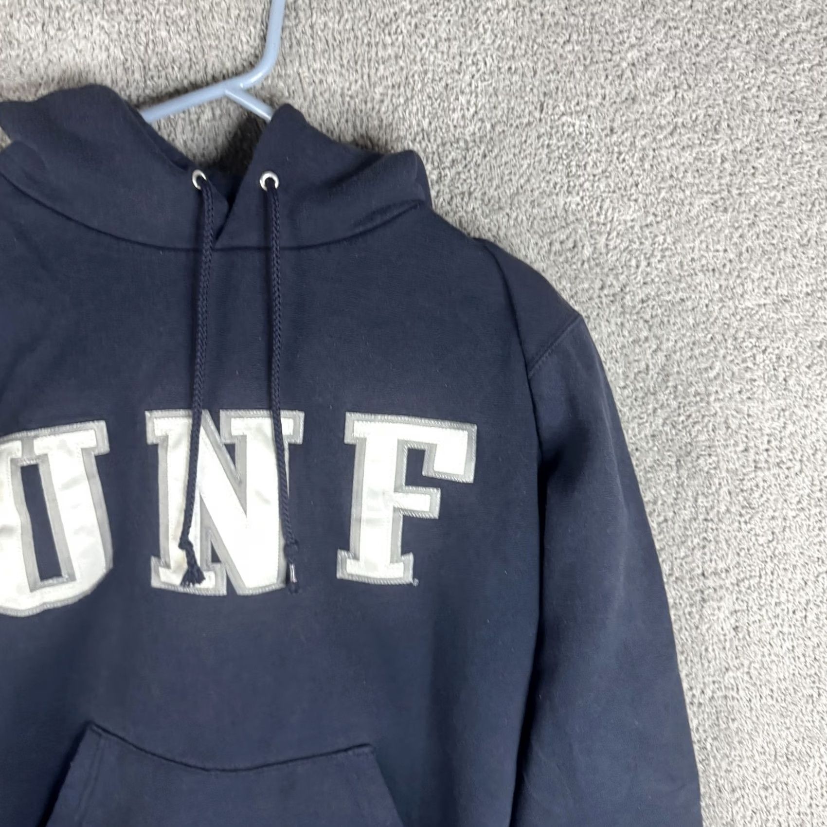 Champion Champion Hoodie Mens Small Blue UNF College Pullover Fleece Graphic Sweatshirt Size US S / EU 44-46 / 1 - 4 Thumbnail