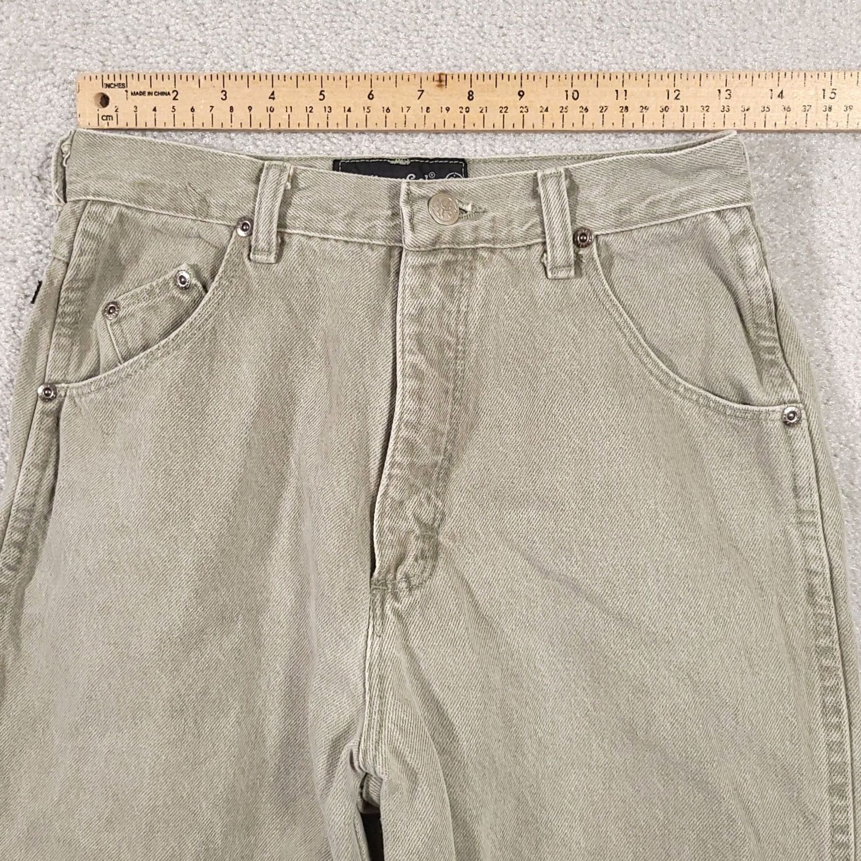 Wrangler VINTAGE Wrangler Silverlake High Rise VTG Women's Jeans Gray Bareback USA Made Sz 9/10 Jeans Women 80s Mom Size 30" / US 8 / IT 44 - 6 Thumbnail