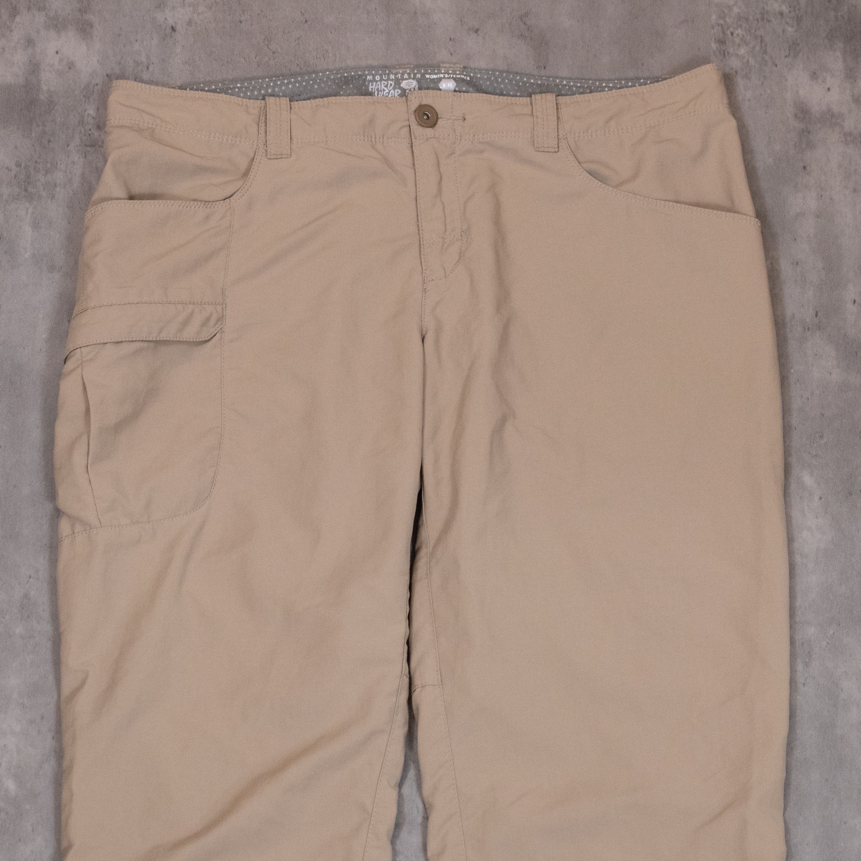 Mountain Hardwear Mountain Hardwear lightweight Cargo Tan Brown Pant's Size US 35 - 8 Thumbnail